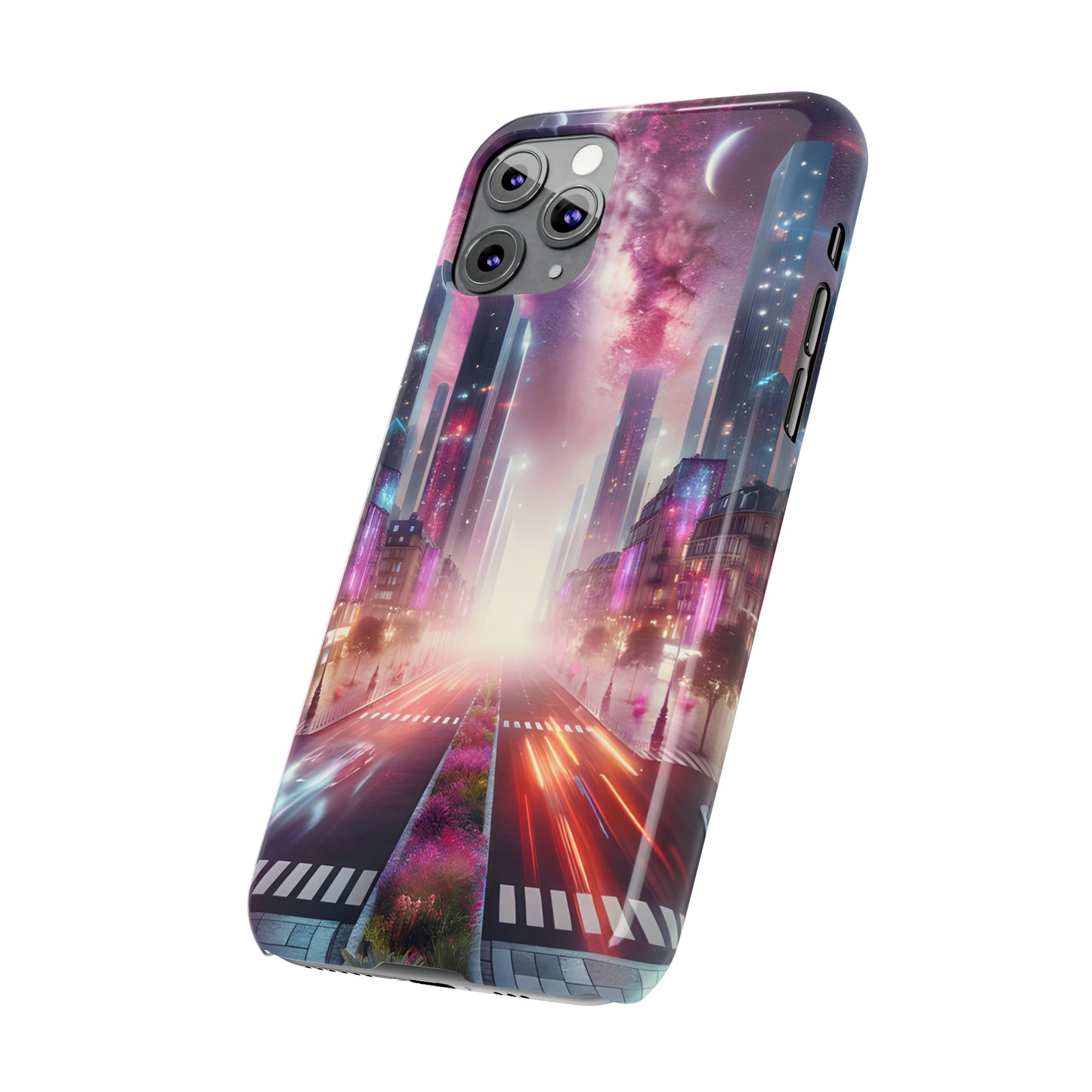 Paris Nightfall-Slim Phone Cases