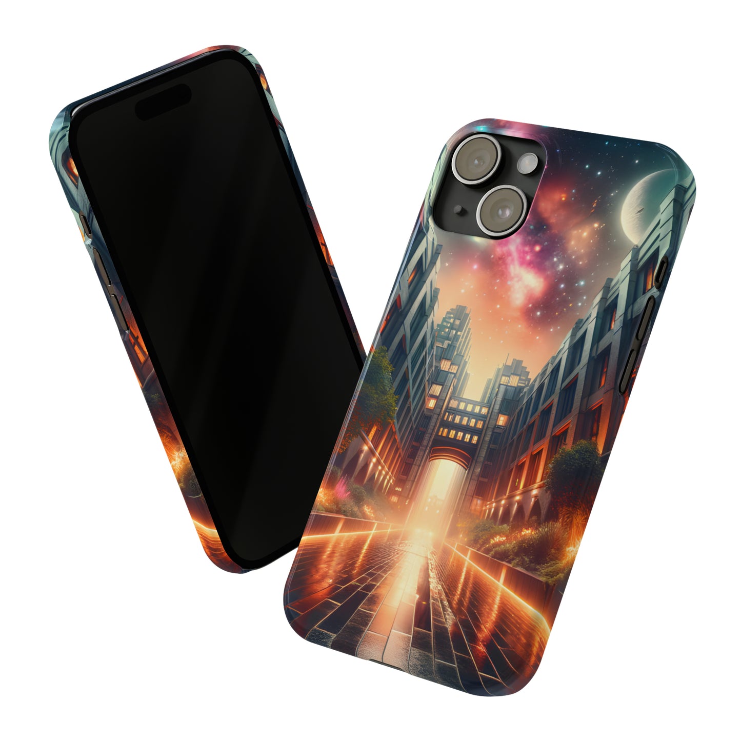 Luminaris Skies-Slim Phone Cases