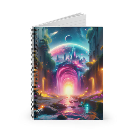 Luminora Stratosphere-Spiral Notebook - Ruled Line