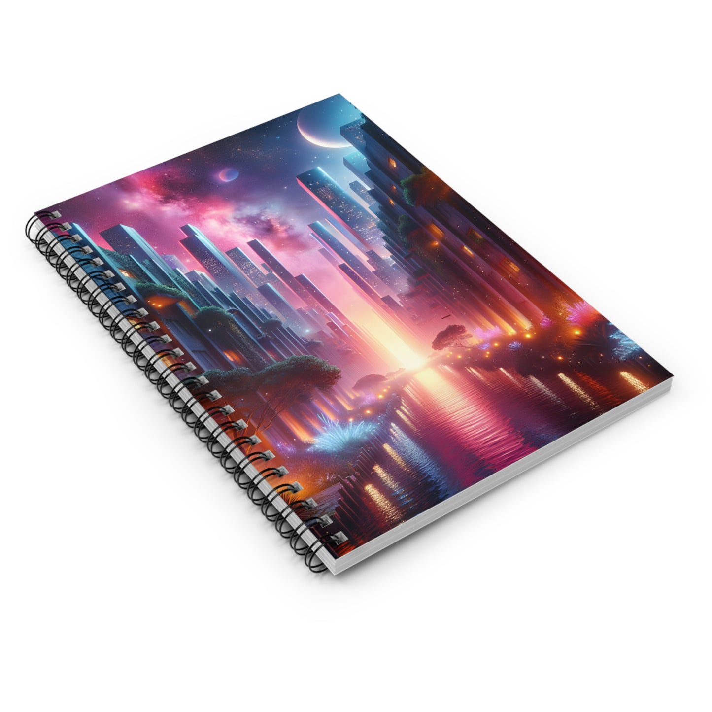 Luminar Void-Spiral Notebook - Ruled Line