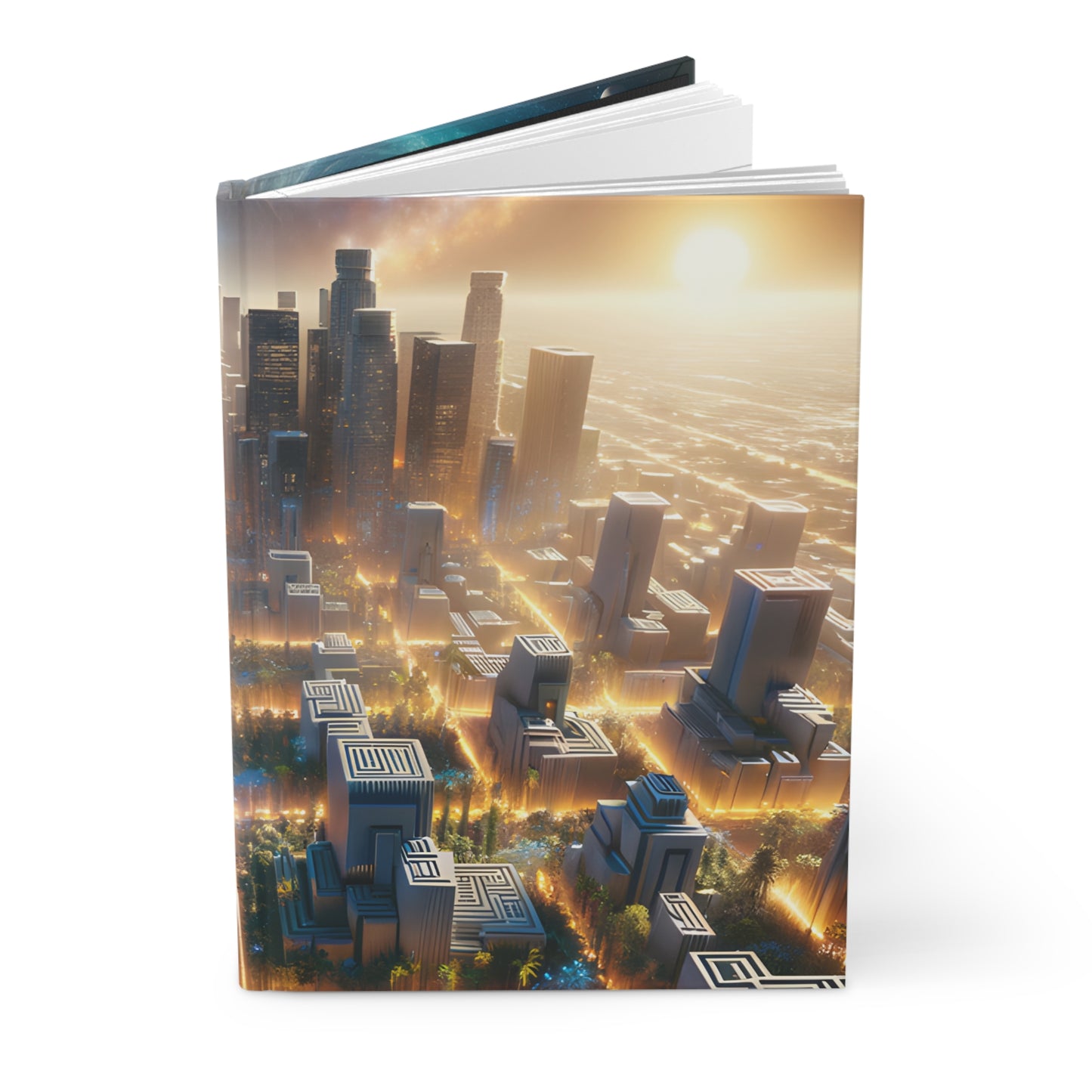 Luminaris Marbleus-Hardcover Journal Matte