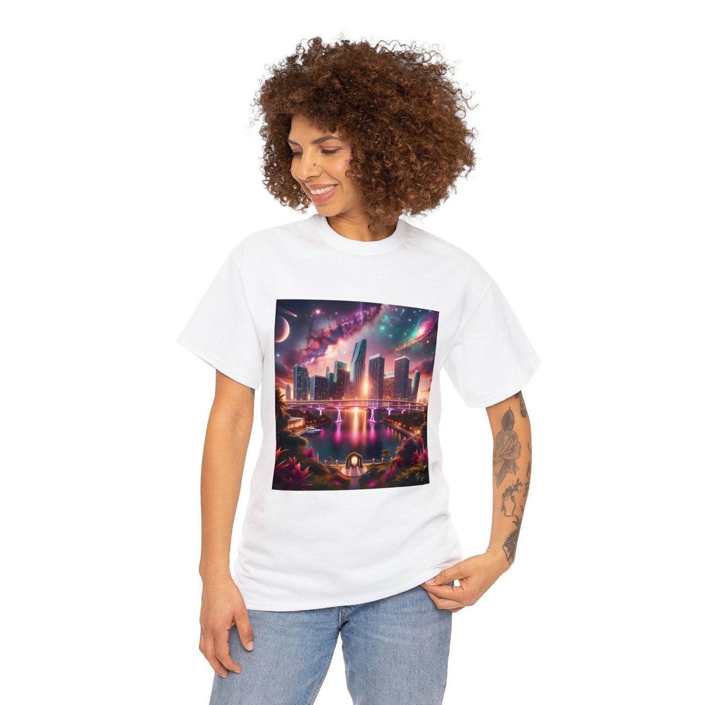 Futura Dawn-Unisex Heavy Cotton Tee