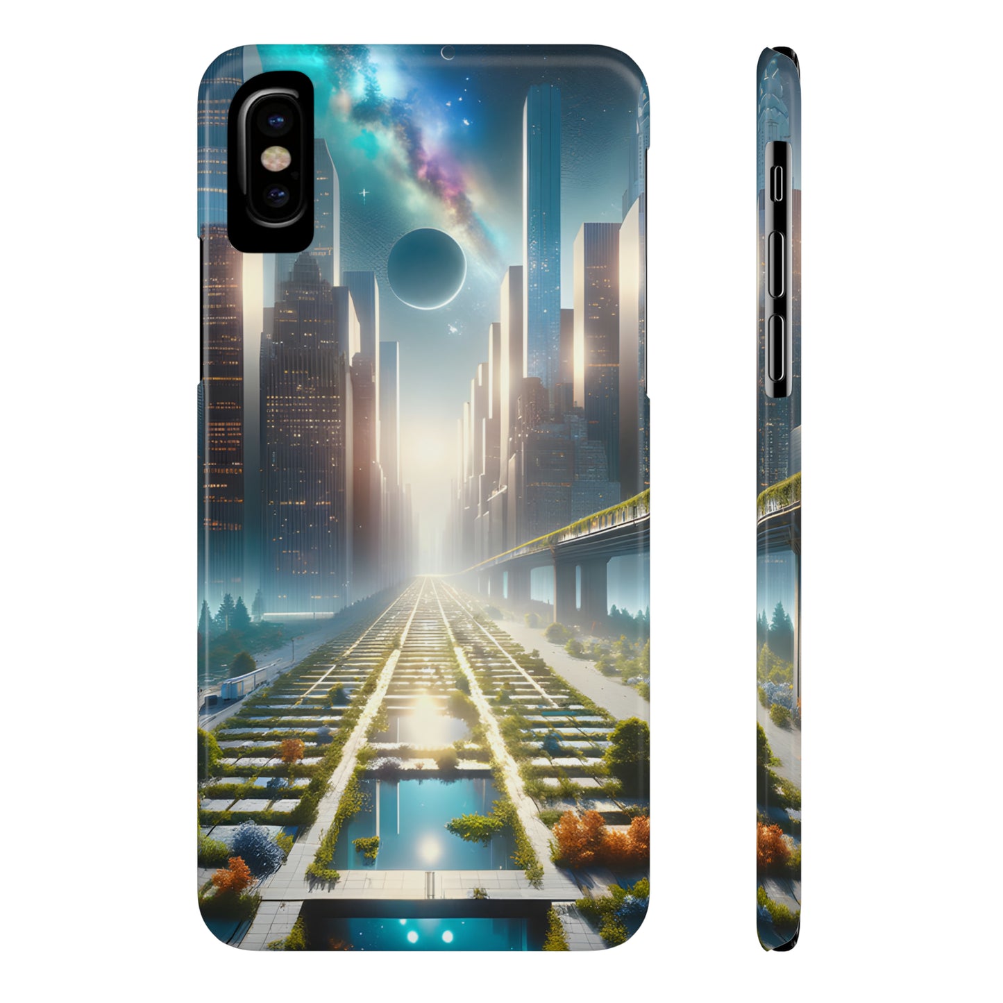 CyberScape Masterworks-Slim Phone Cases