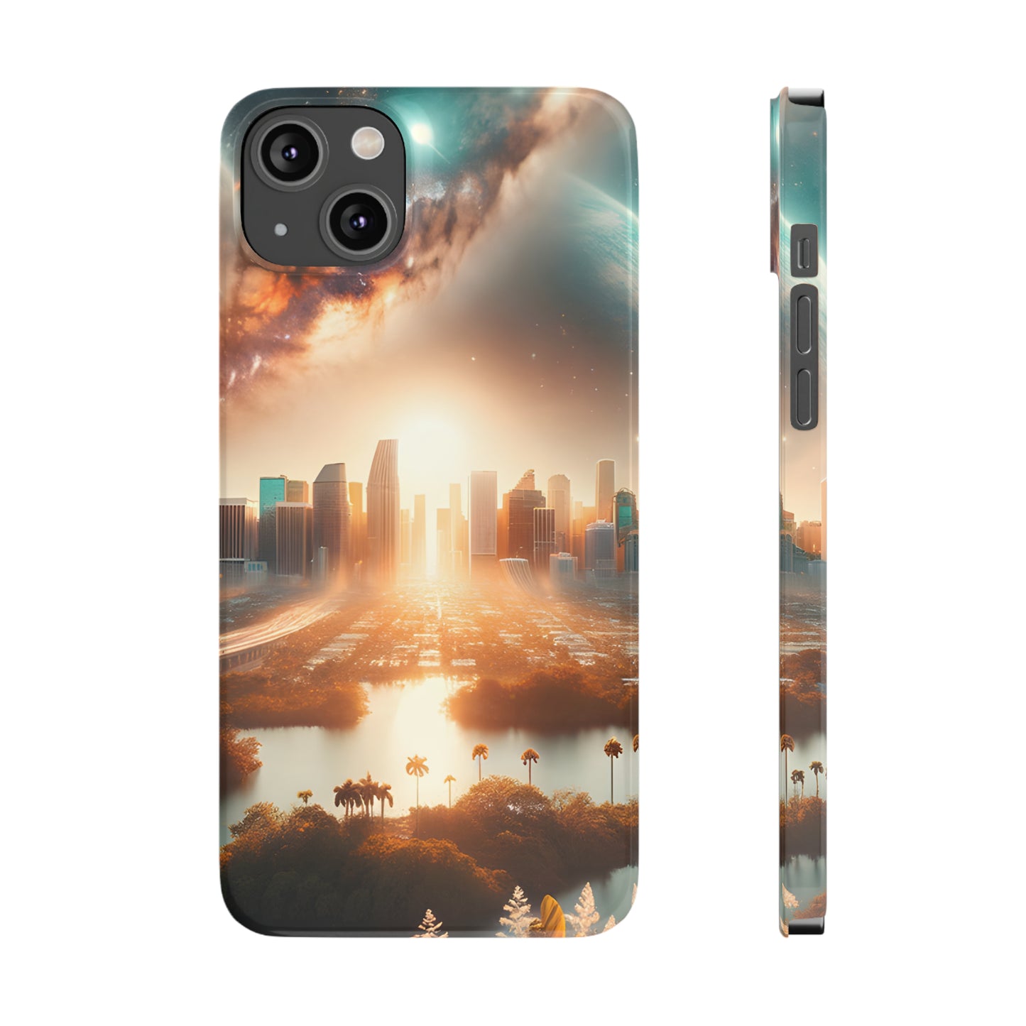 Diamondscape Dreams-Slim Phone Cases