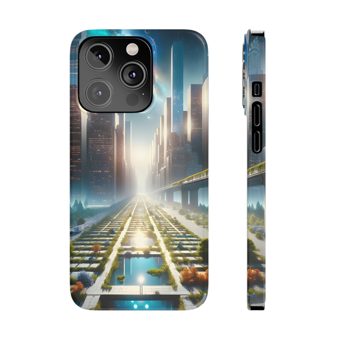 CyberScape Masterworks-Slim Phone Cases