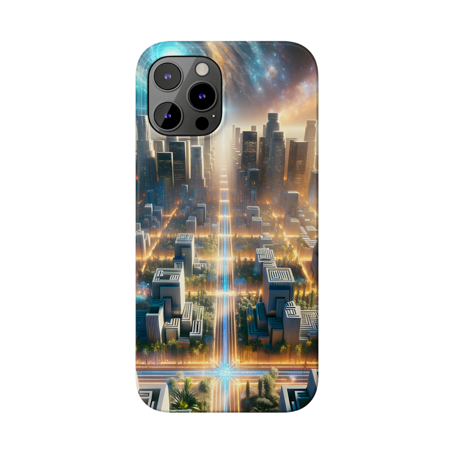 Luminaris Marbleus-Slim Phone Cases