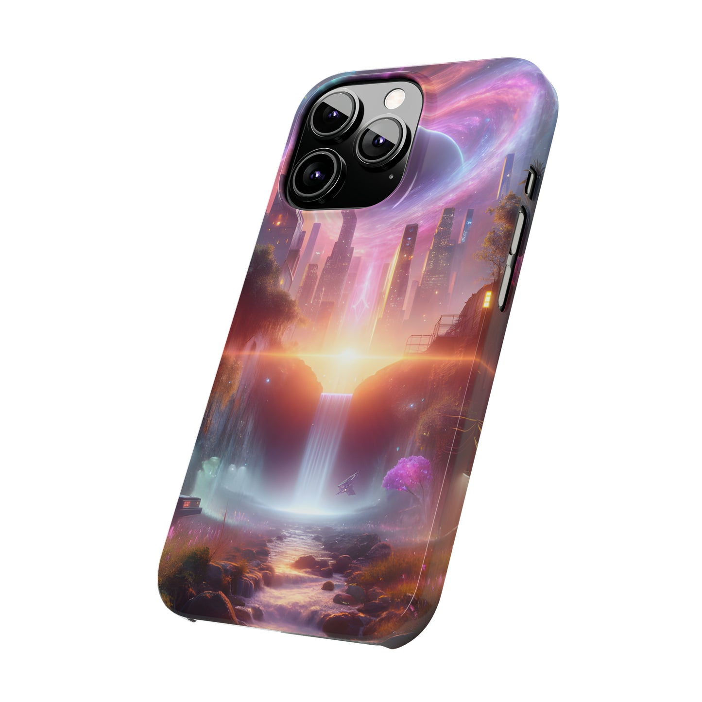 Luminaria Realm-Slim Phone Cases