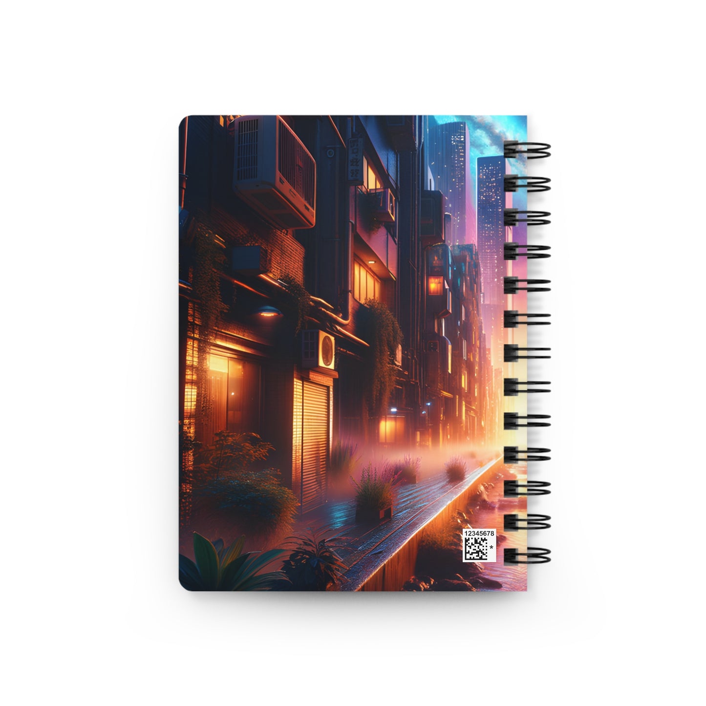 Tokyoglow Visionary-Spiral Bound Journal