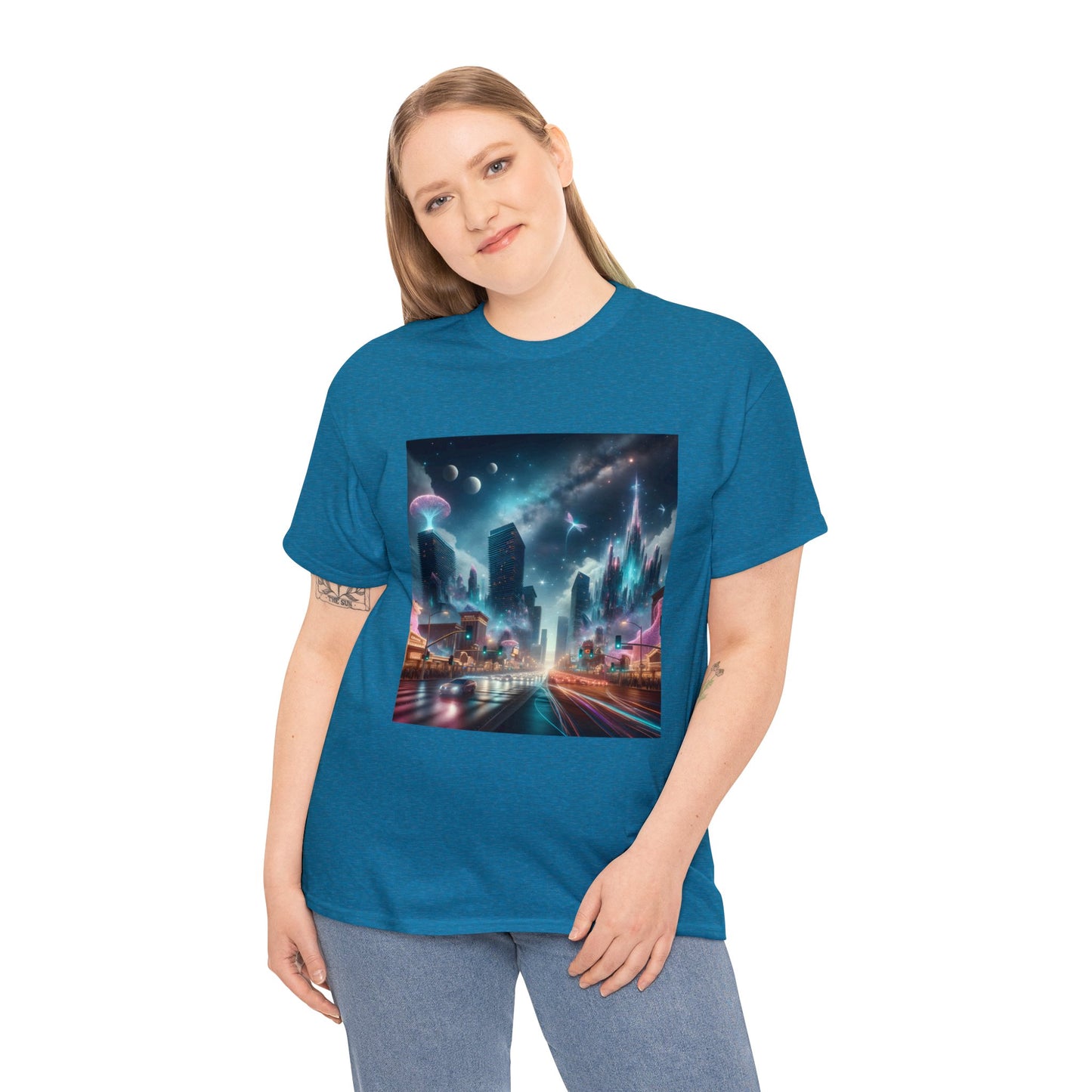 Luminous Dreams-Unisex Heavy Cotton Tee