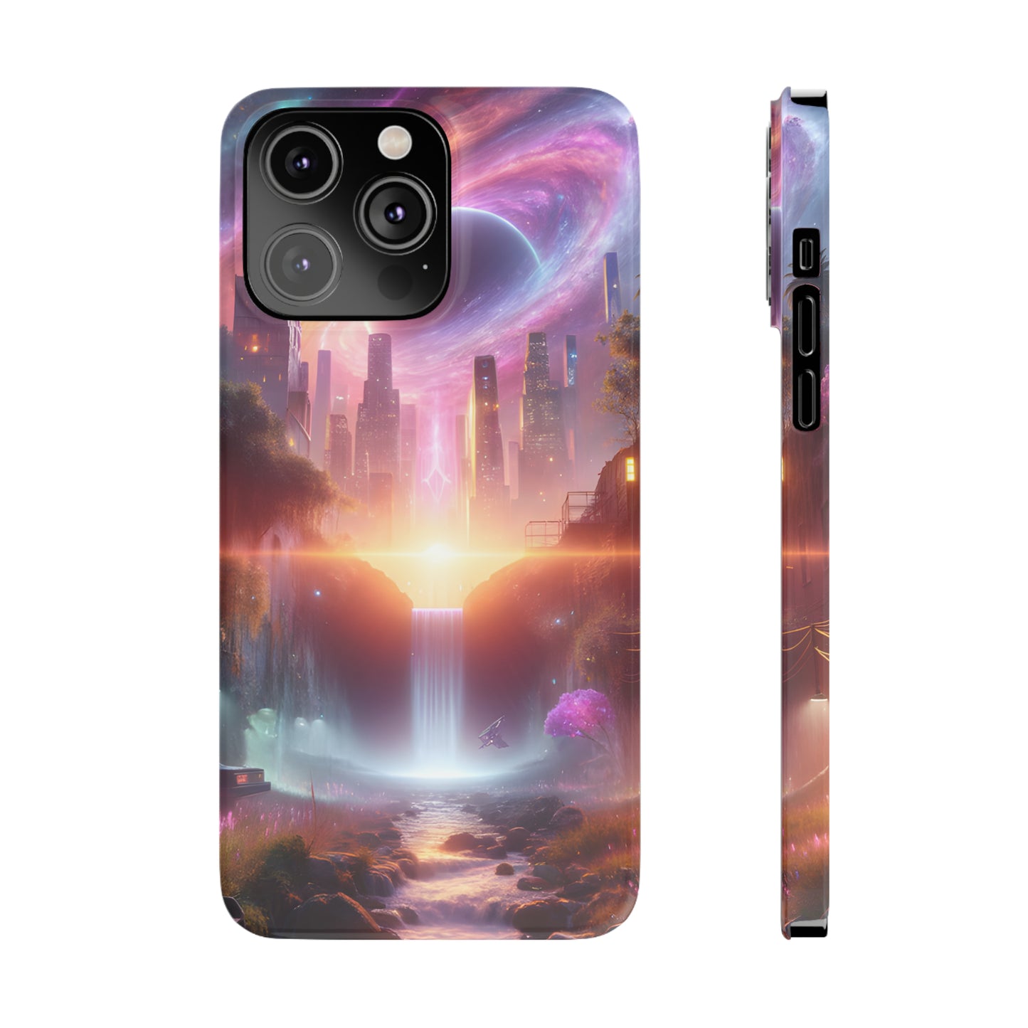 Luminaria Realm-Slim Phone Cases