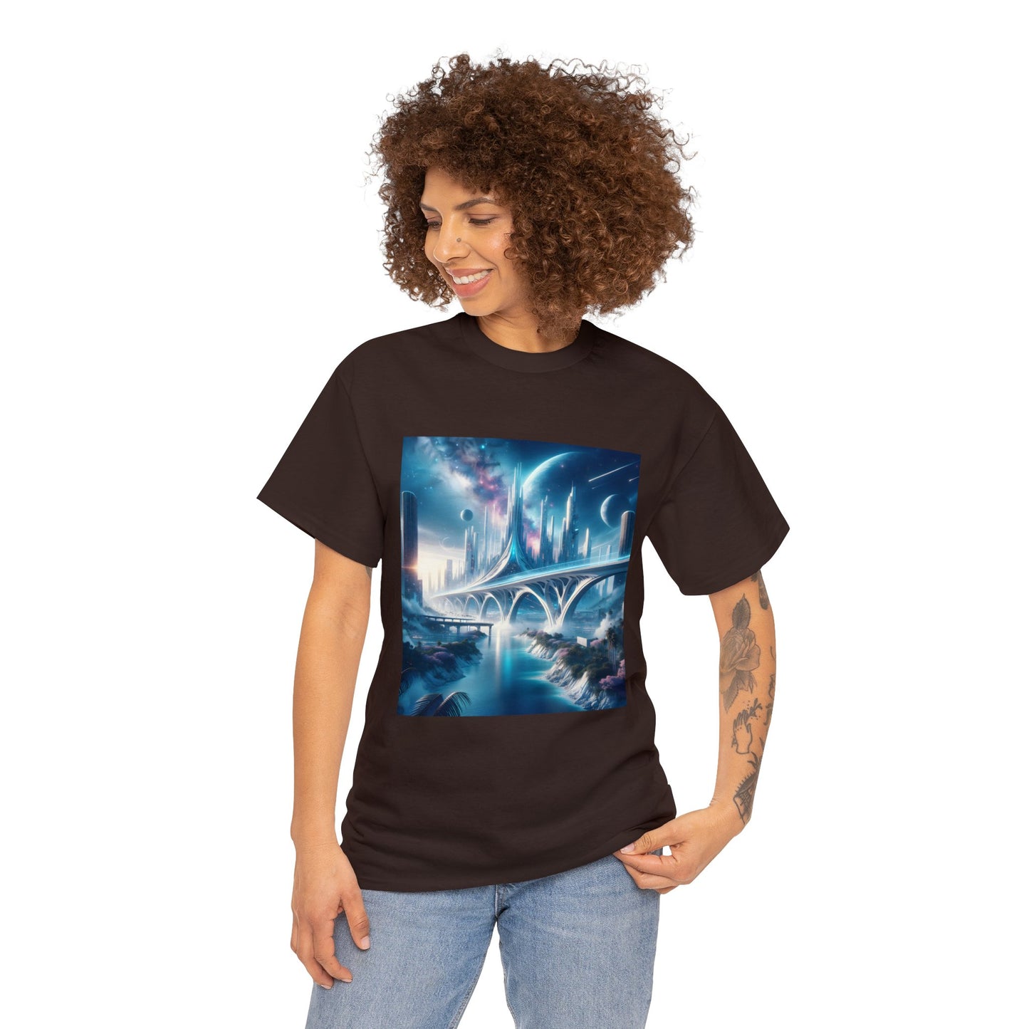 Stellar Marbles-Unisex Heavy Cotton Tee