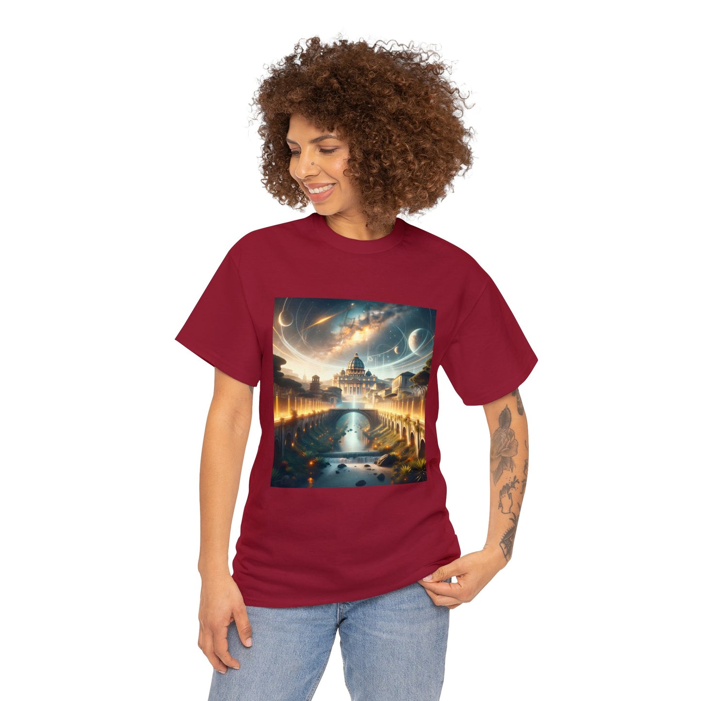 Stellarum Pontifex-Unisex Heavy Cotton Tee