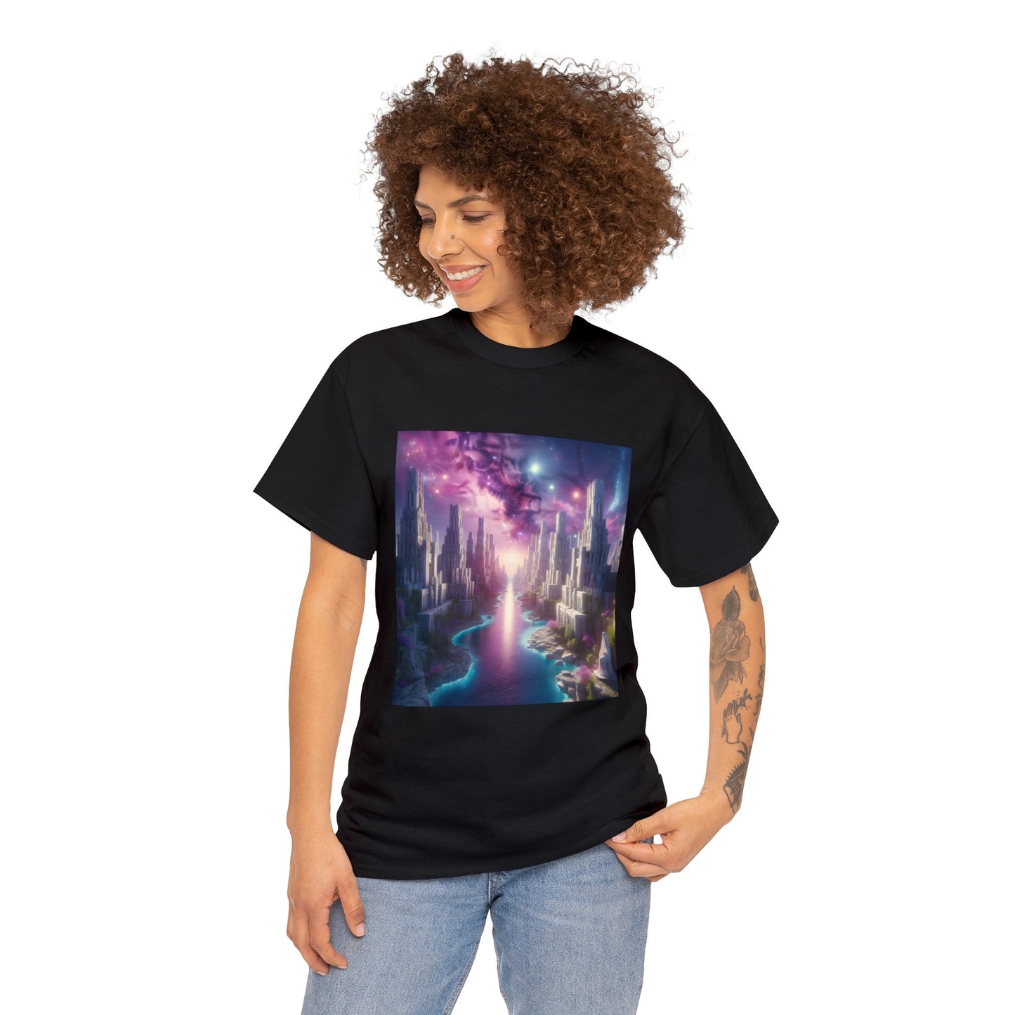 Marble Dreams-Unisex Heavy Cotton Tee