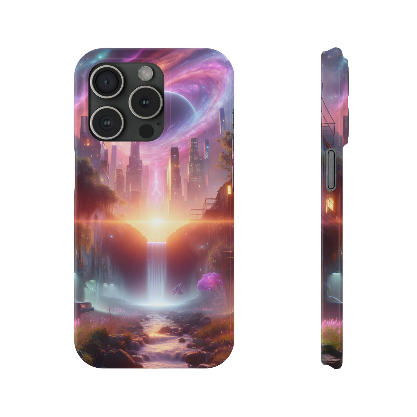 Luminaria Realm-Slim Phone Cases