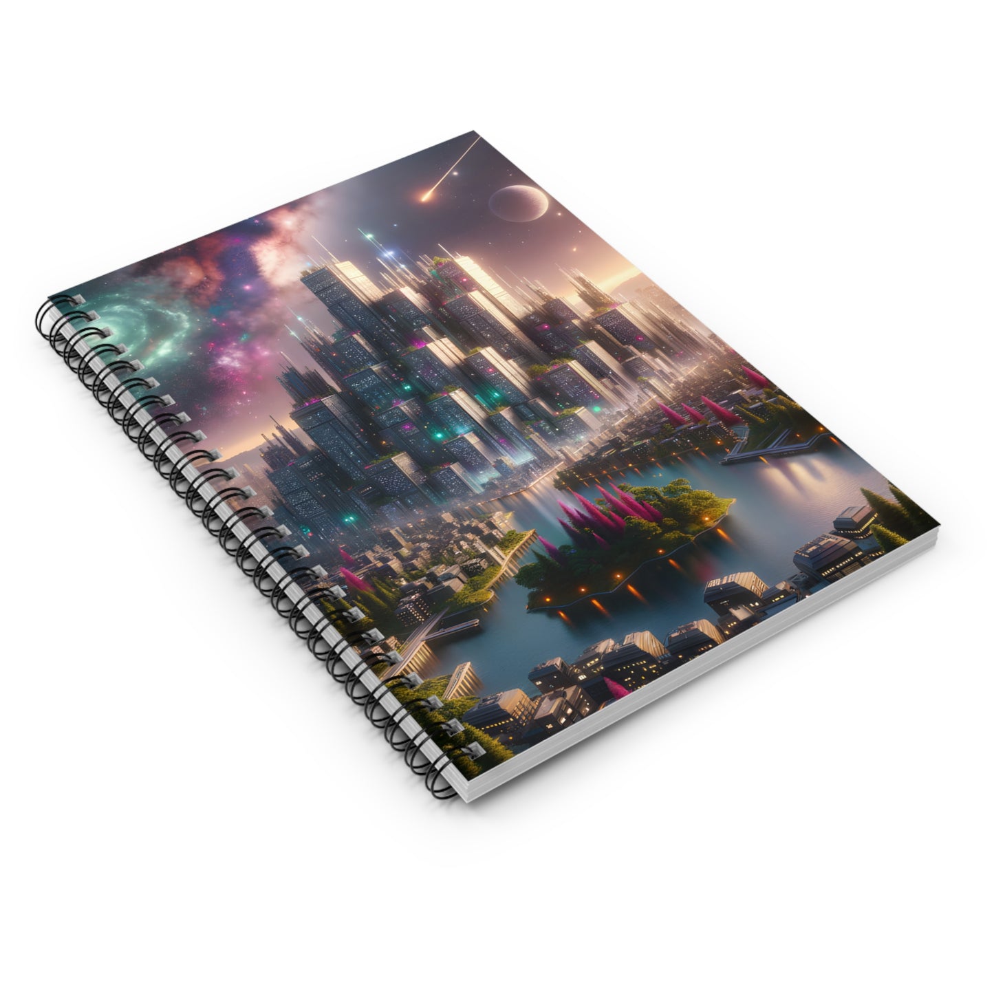 Tokyo Dreamscape-Spiral Notebook - Ruled Line