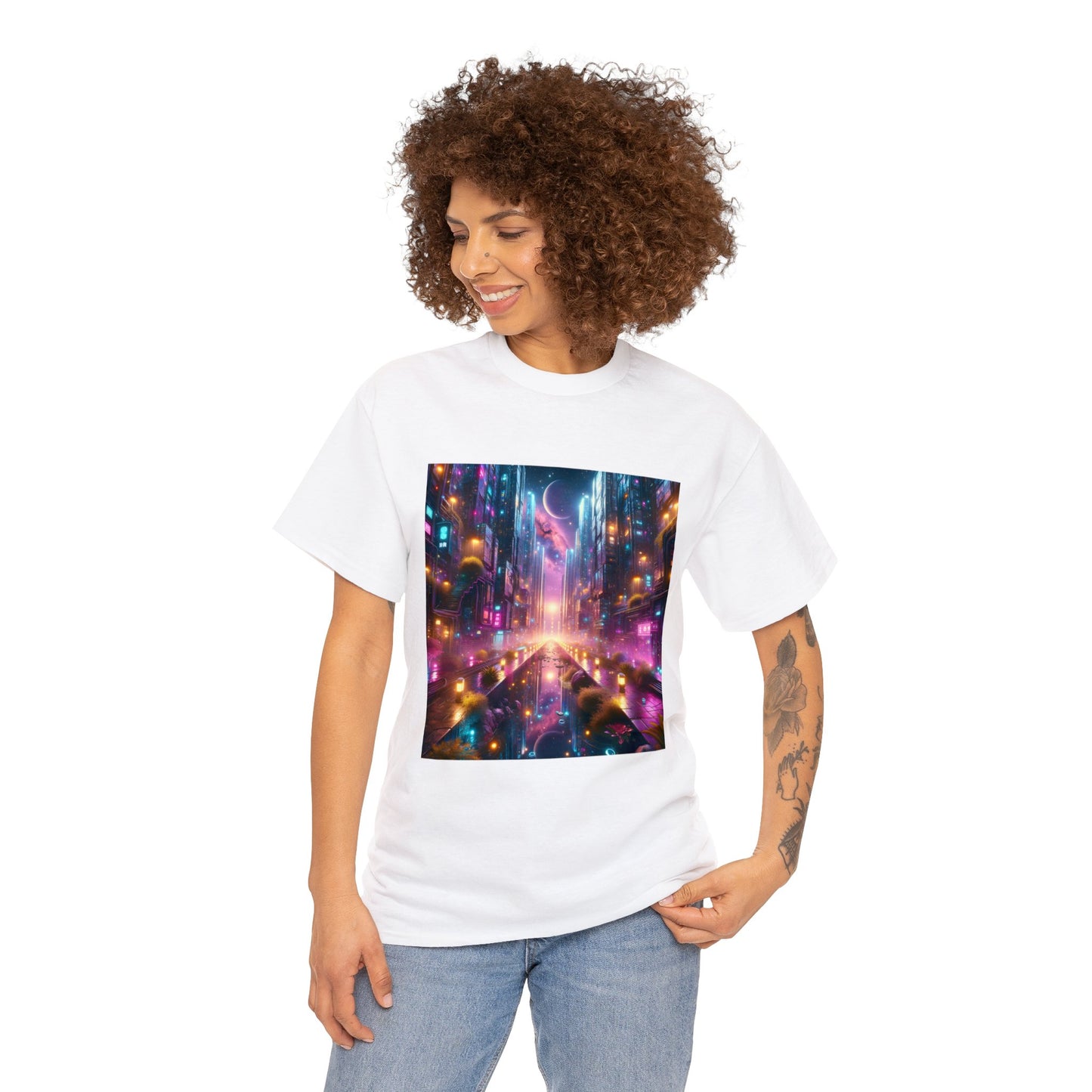 CrystalScape-Unisex Heavy Cotton Tee