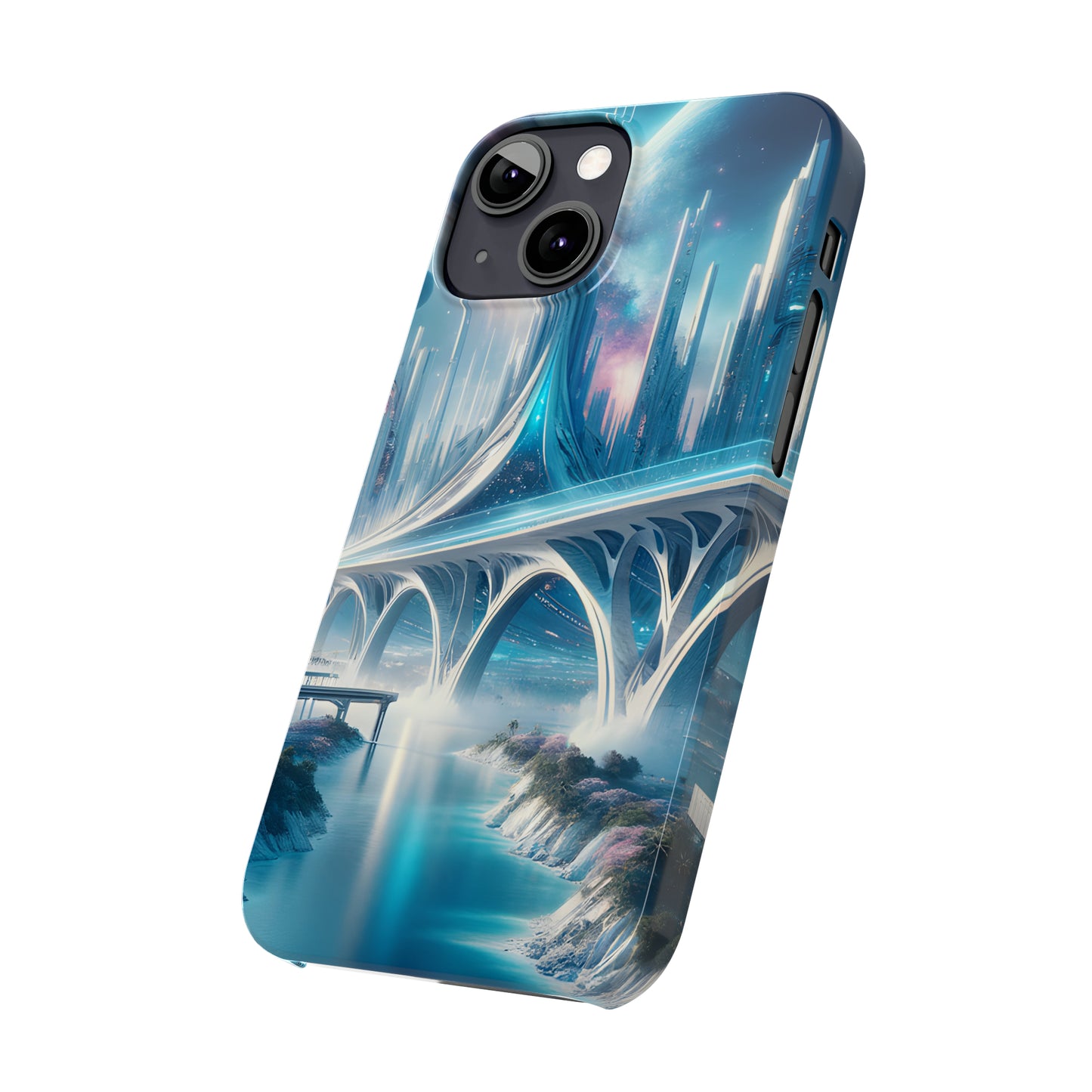 Stellar Marbles-Slim Phone Cases