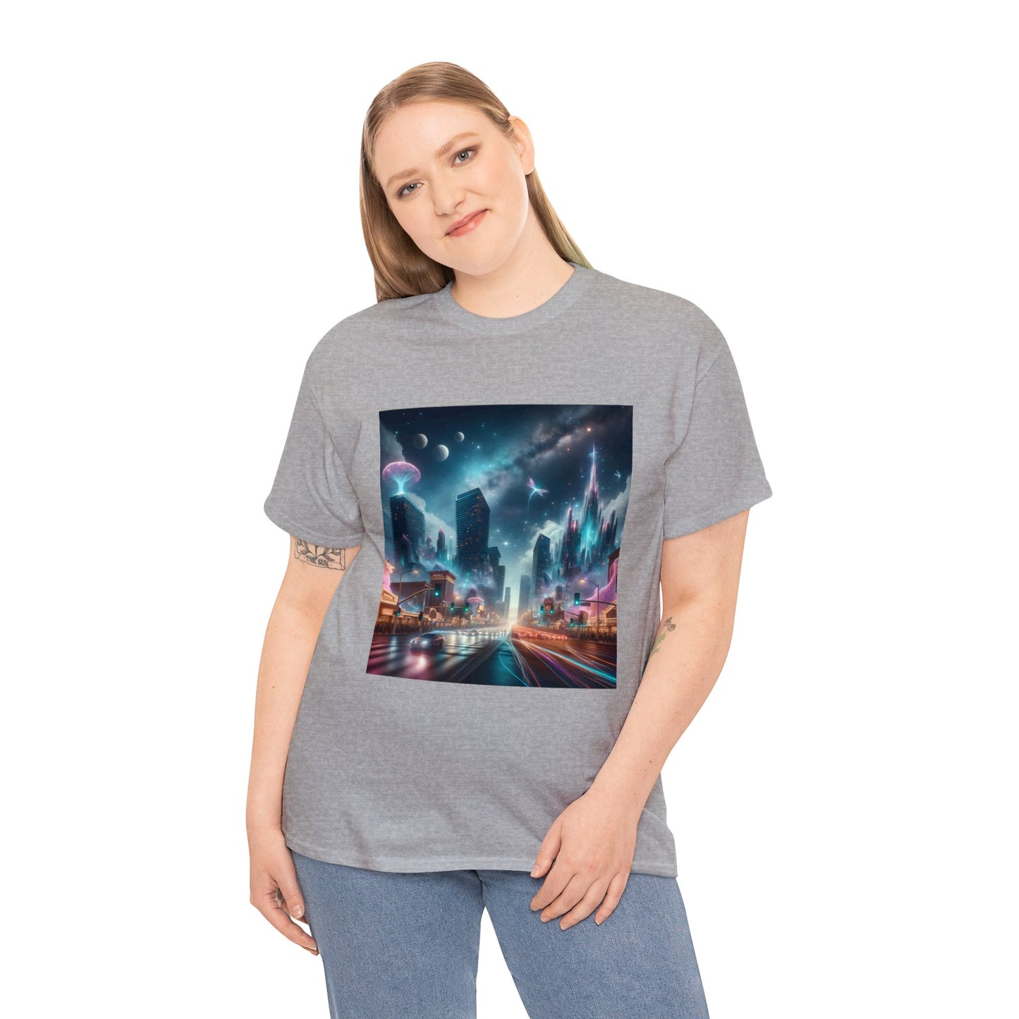 Luminous Dreams-Unisex Heavy Cotton Tee