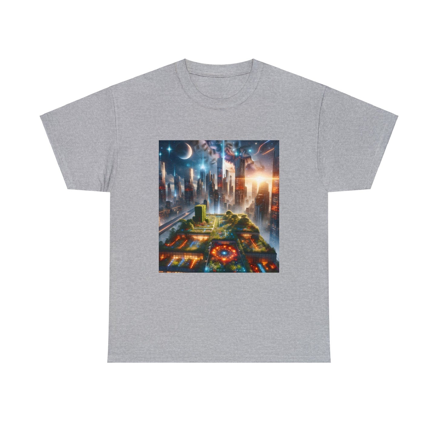 Luminaris Skyscape-Unisex Heavy Cotton Tee