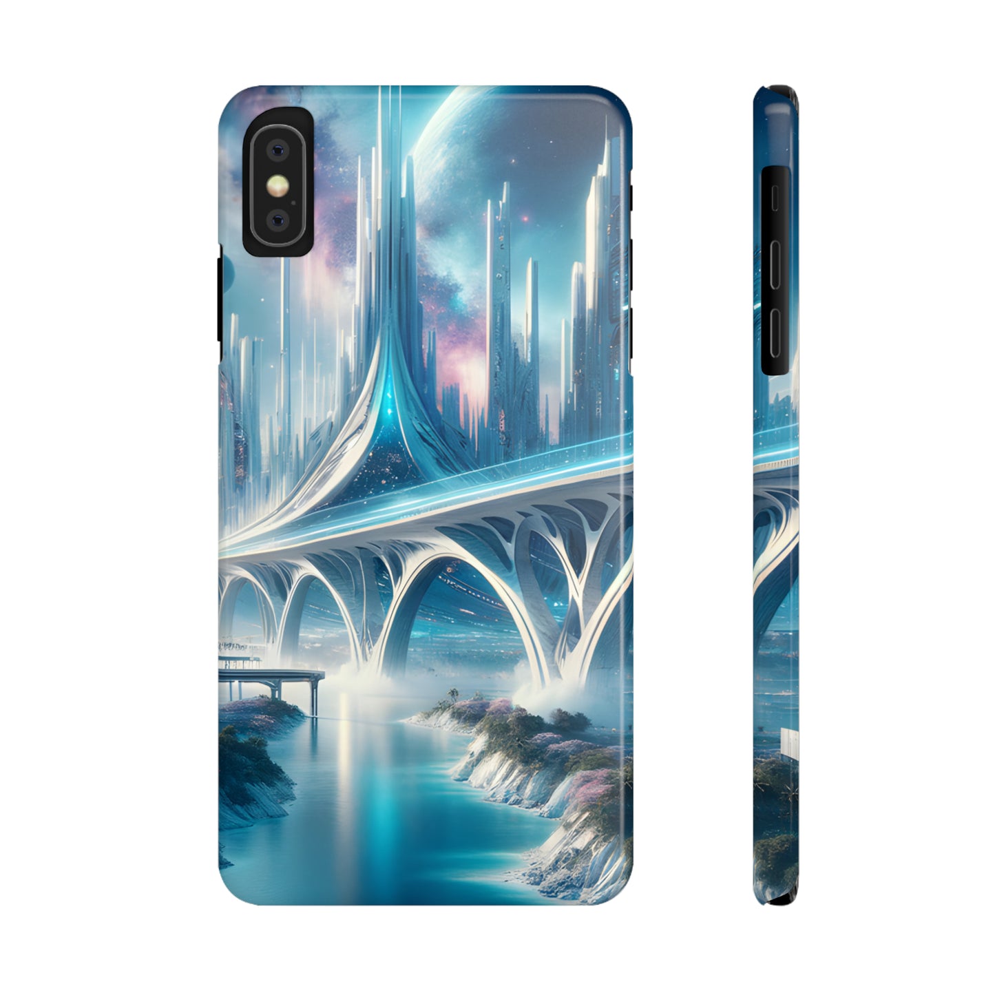 Stellar Marbles-Slim Phone Cases