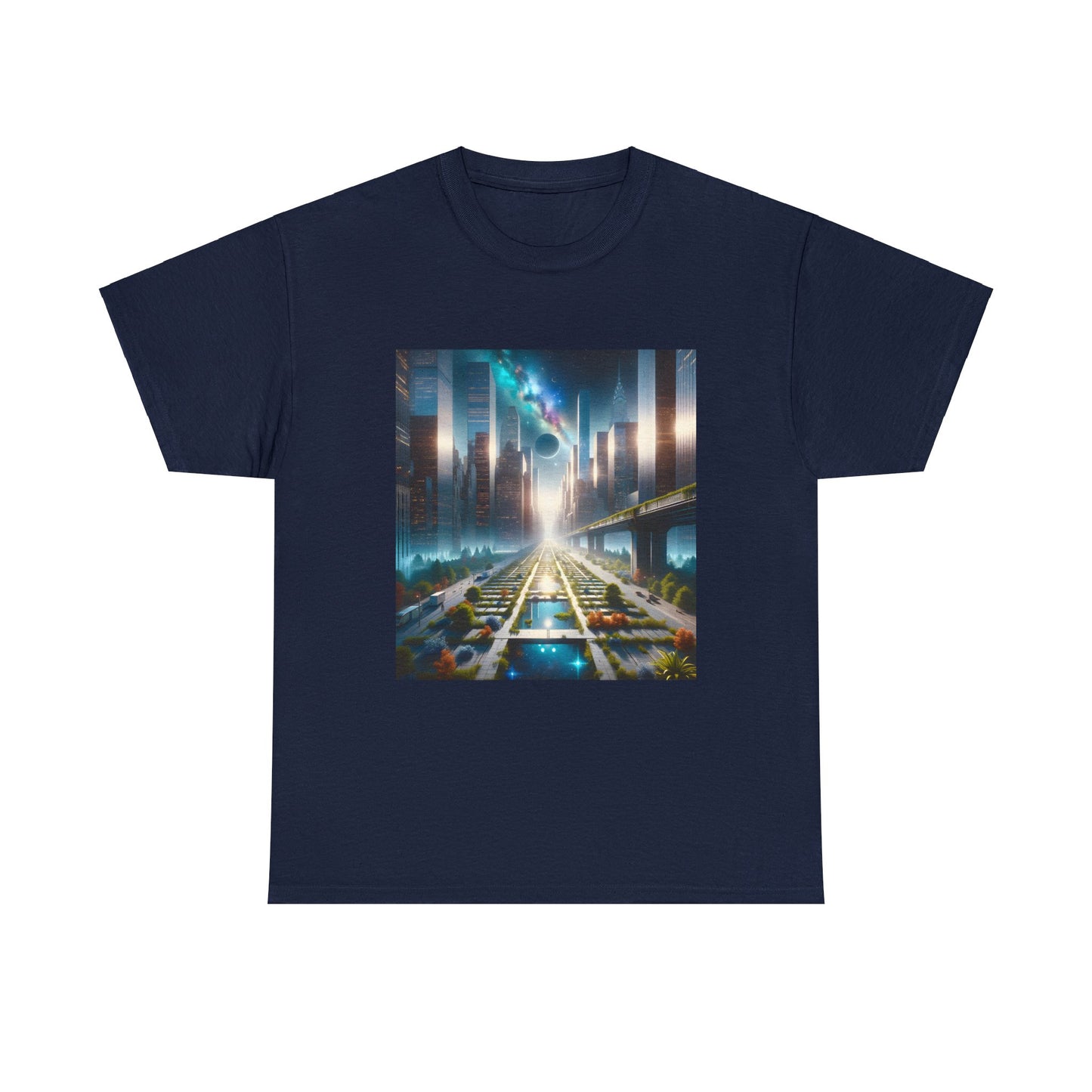 CyberScape Masterworks-Unisex Heavy Cotton Tee