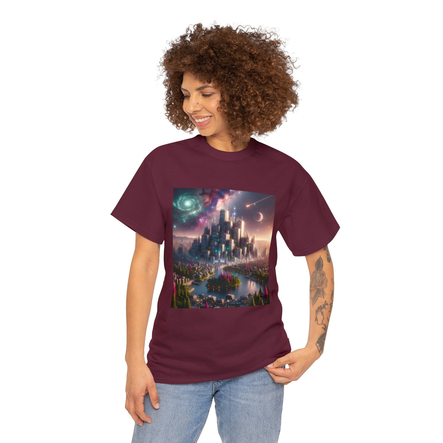 Tokyo Dreamscape-Unisex Heavy Cotton Tee