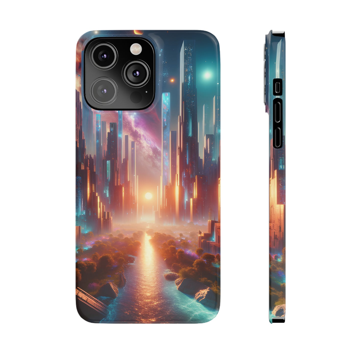 MarbleSky Studios-Slim Phone Cases