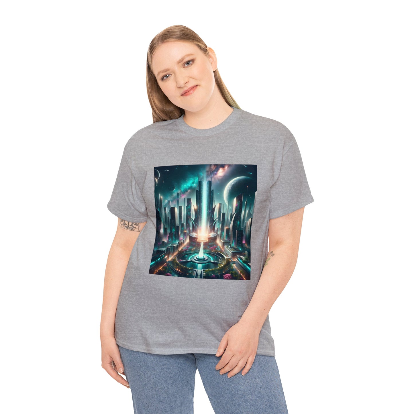 Astral Mirage-Unisex Heavy Cotton Tee