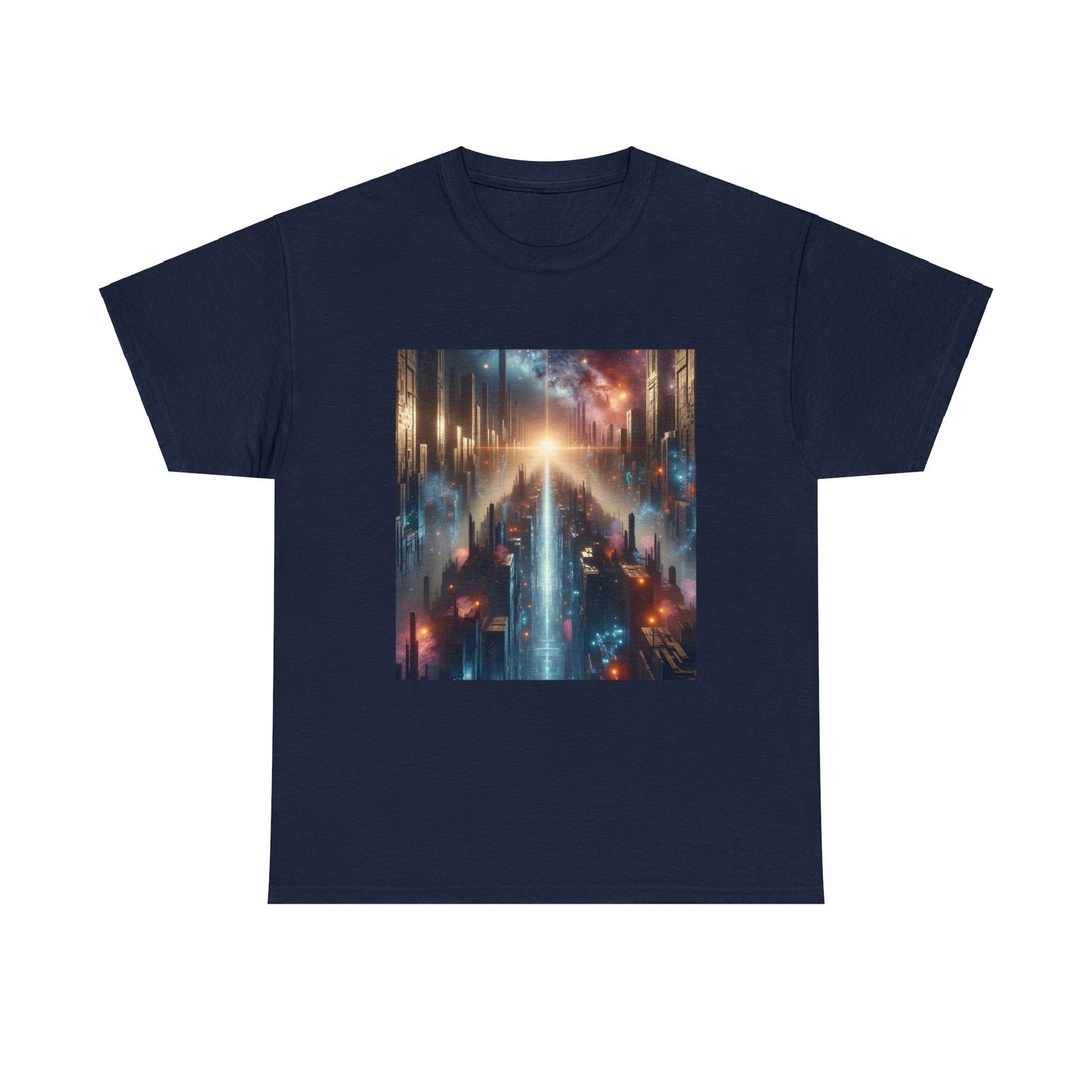 MysticScape or KaleidoSpires-Unisex Heavy Cotton Tee