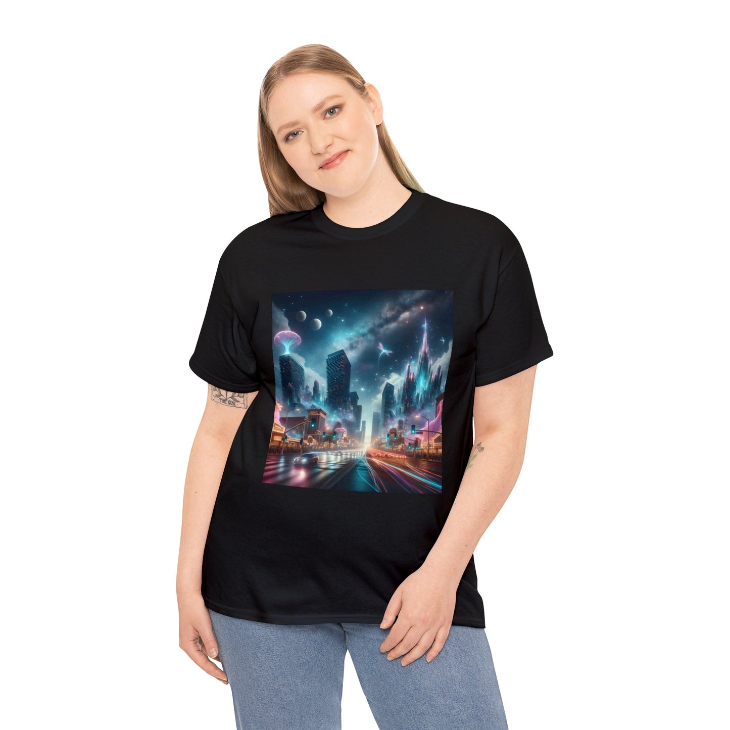 Luminous Dreams-Unisex Heavy Cotton Tee