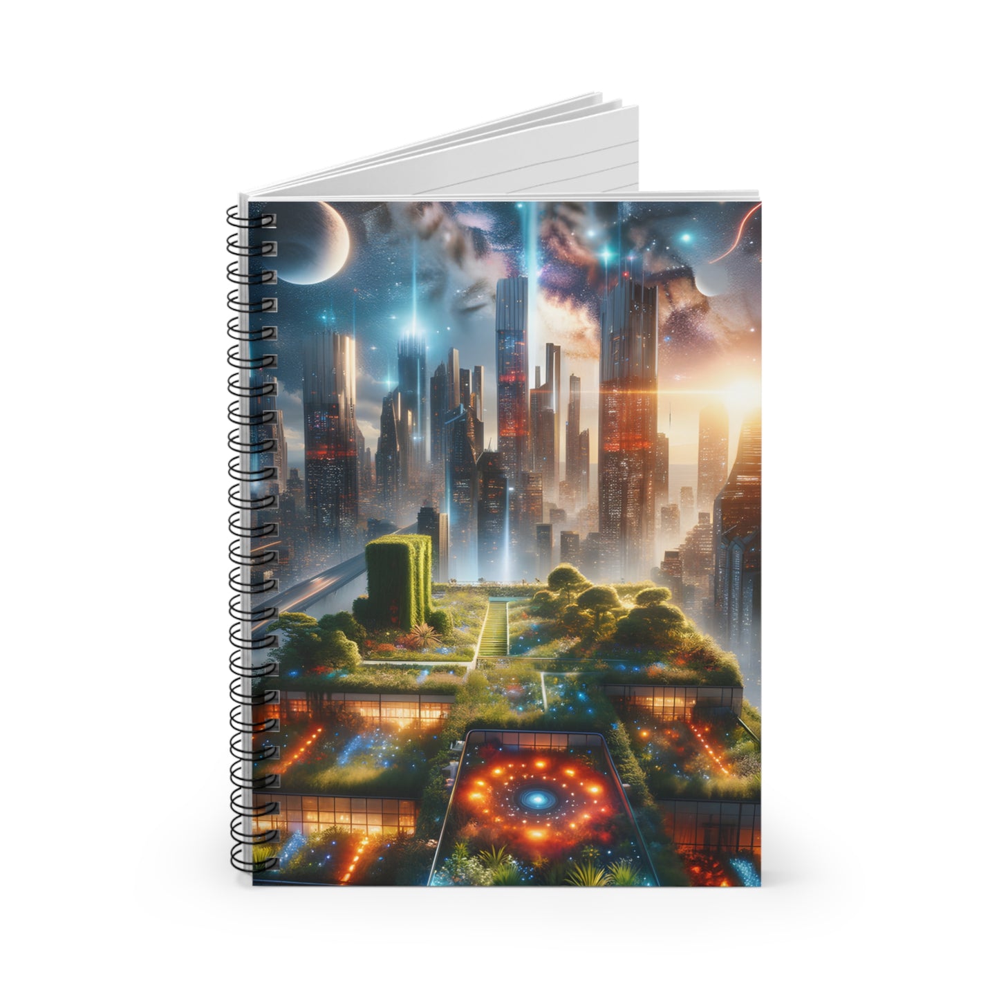 Luminaris Skyscape-Spiral Notebook - Ruled Line