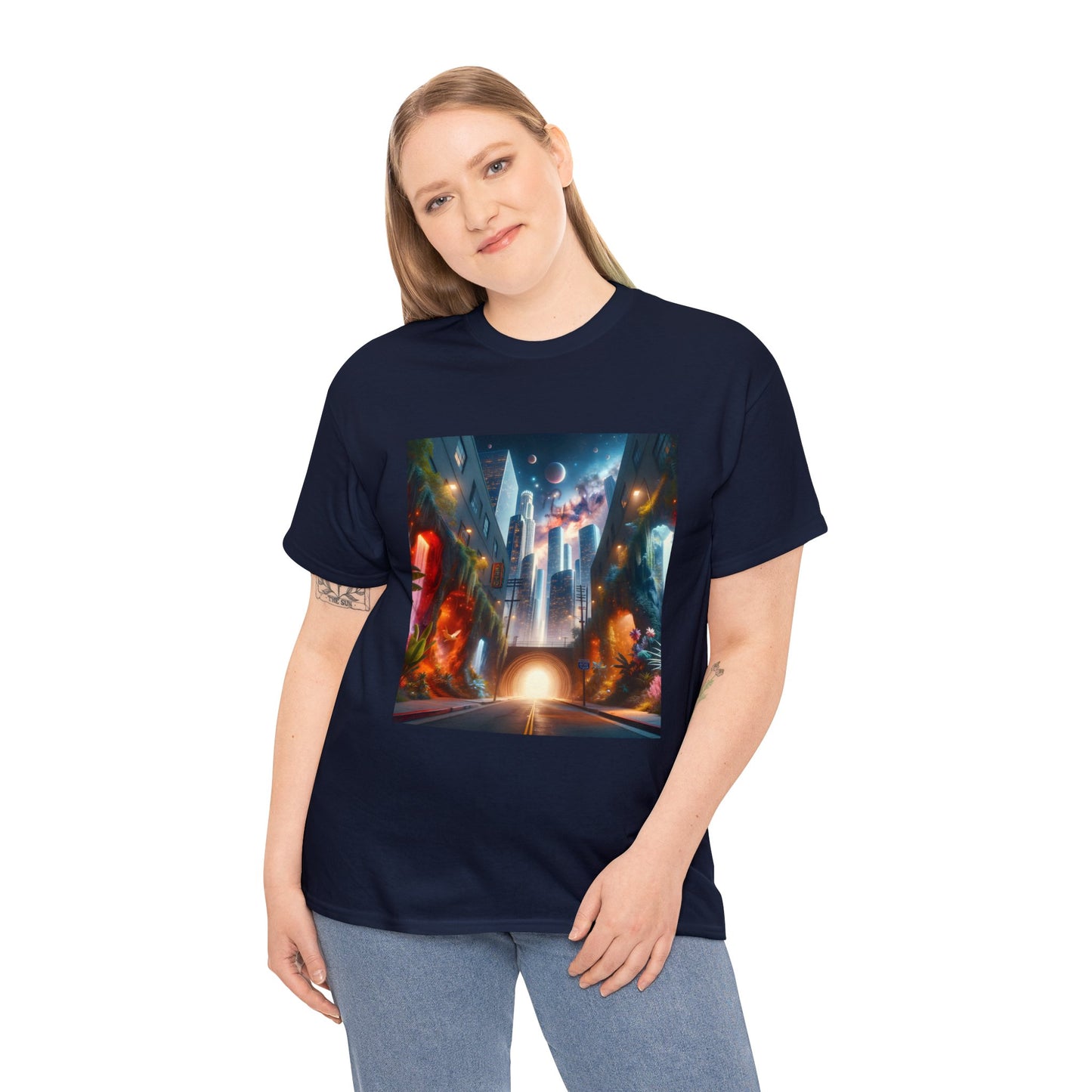 Phantom Dreamscape-Unisex Heavy Cotton Tee