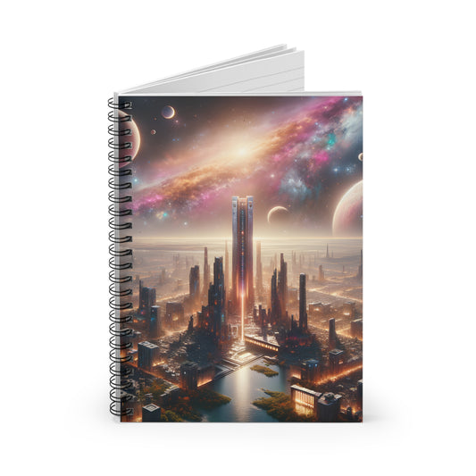 Luminaris Diamond-Spiral Notebook - Ruled Line