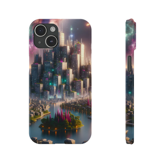 Tokyo Dreamscape-Slim Phone Cases