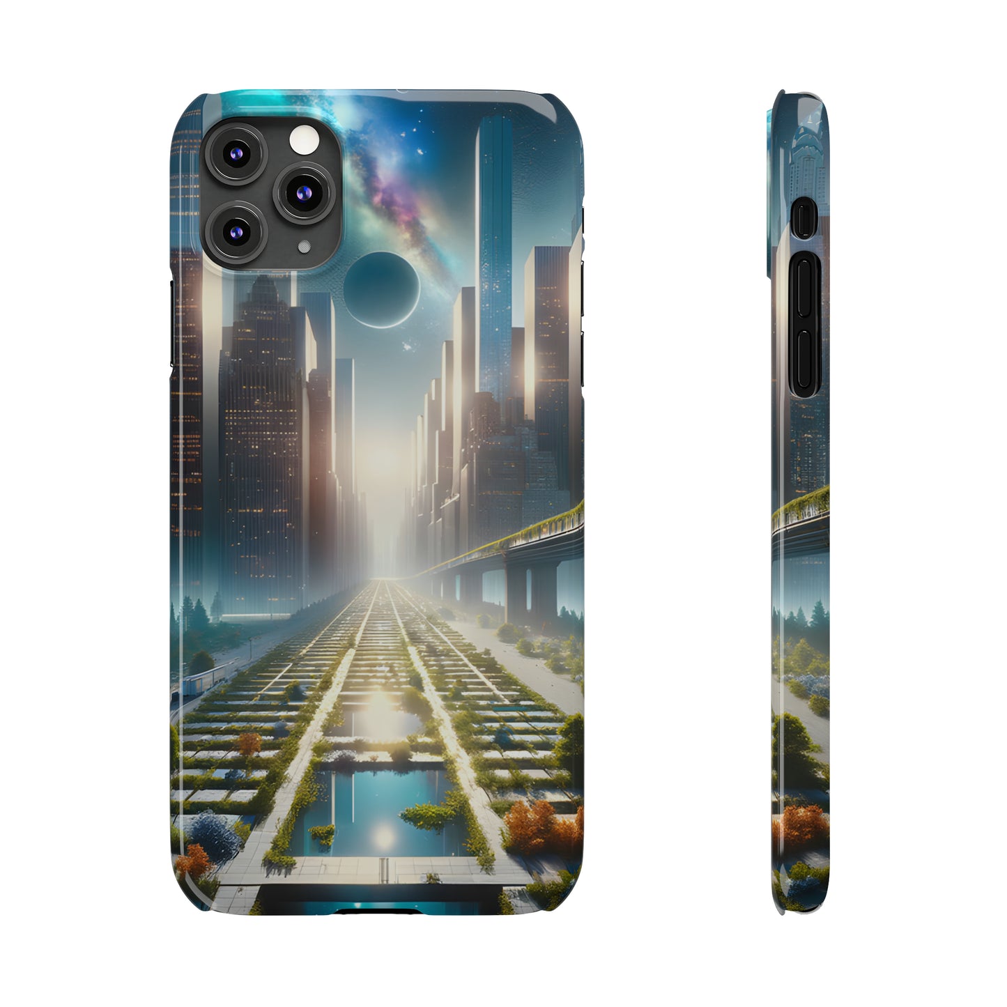 CyberScape Masterworks-Slim Phone Cases