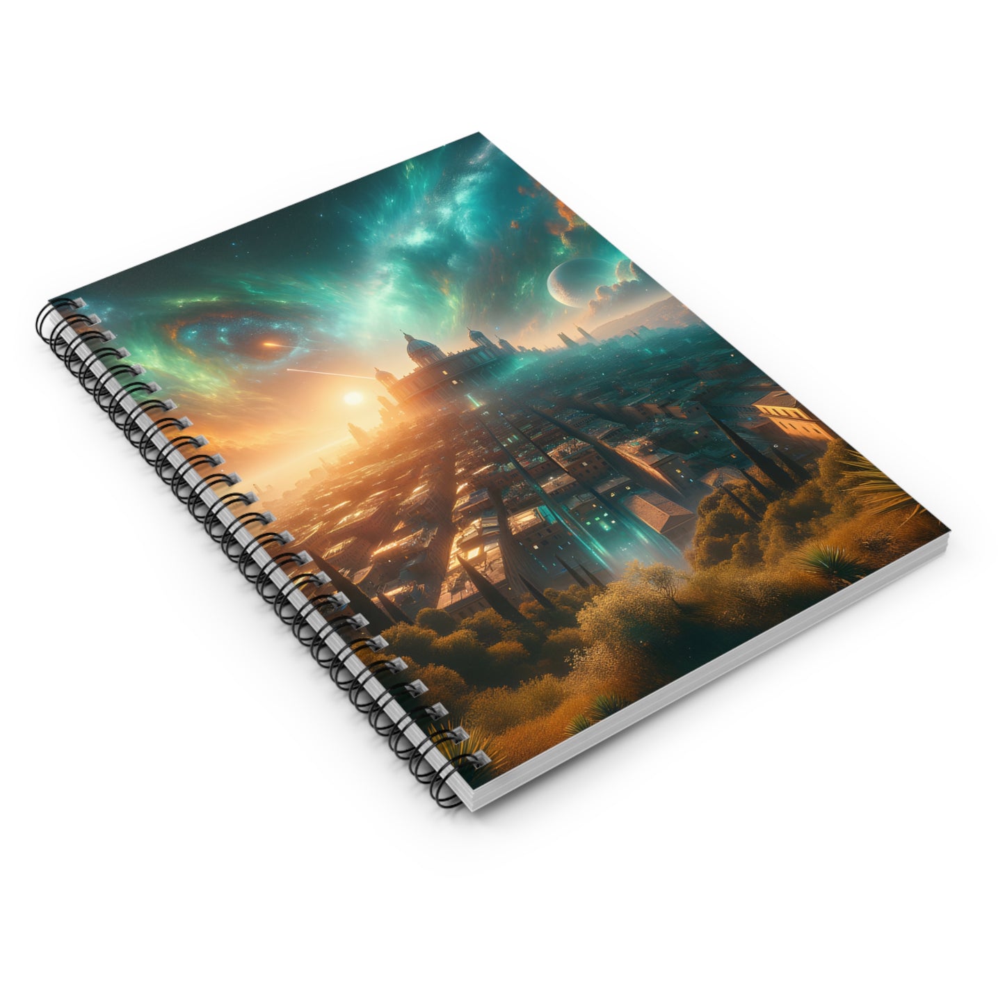 Titanium Dreams-Spiral Notebook - Ruled Line