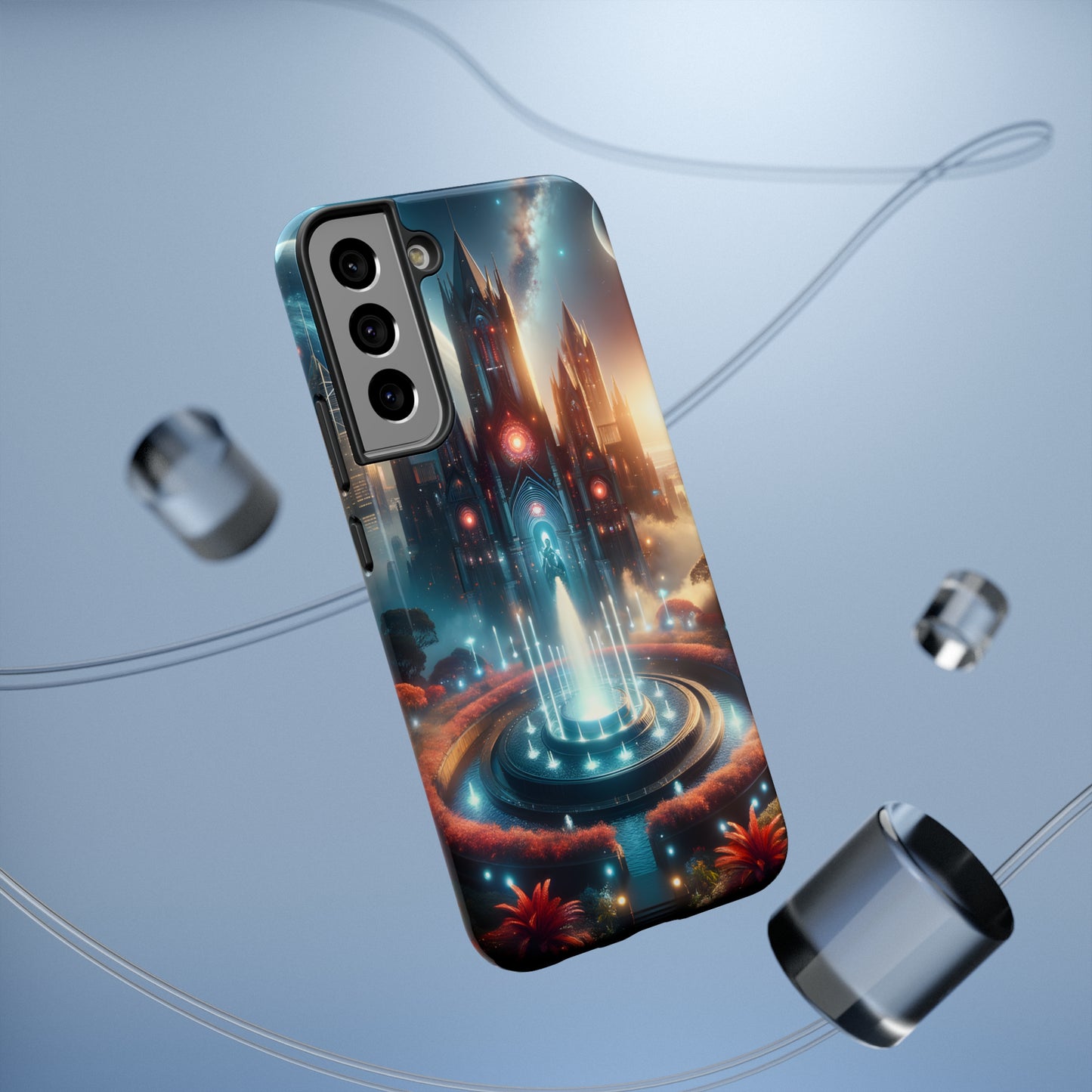 Diamond Sky-Impact-Resistant Cases