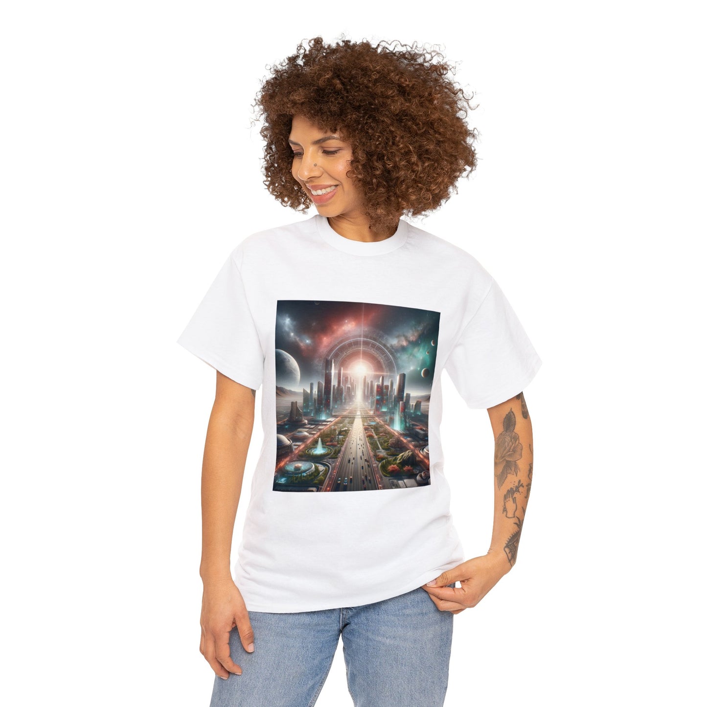 Vegas Vortex-Unisex Heavy Cotton Tee