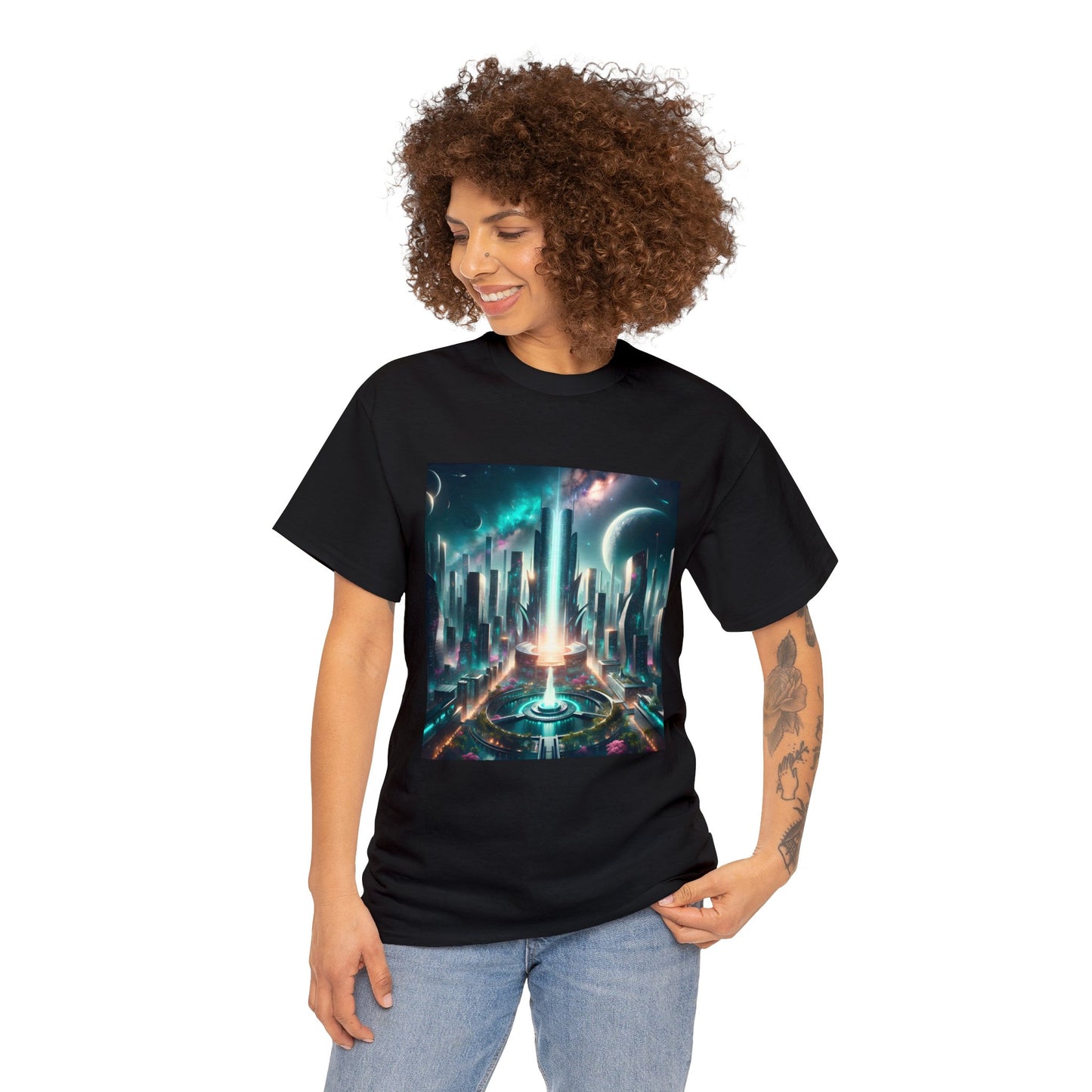 Astral Mirage-Unisex Heavy Cotton Tee