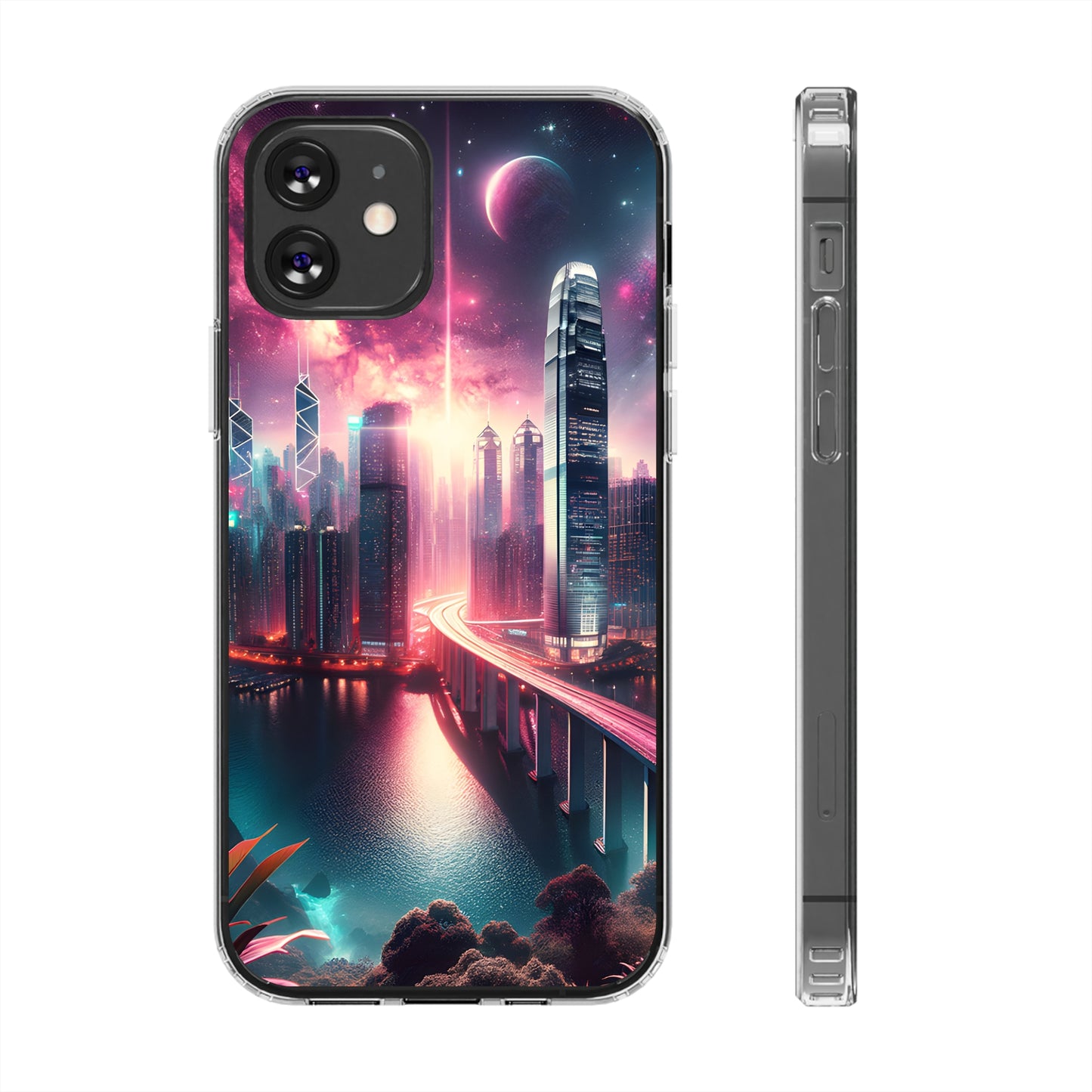 Aqua Skyline-Clear Cases