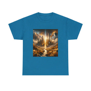 Golden Horizon-Unisex Heavy Cotton Tee