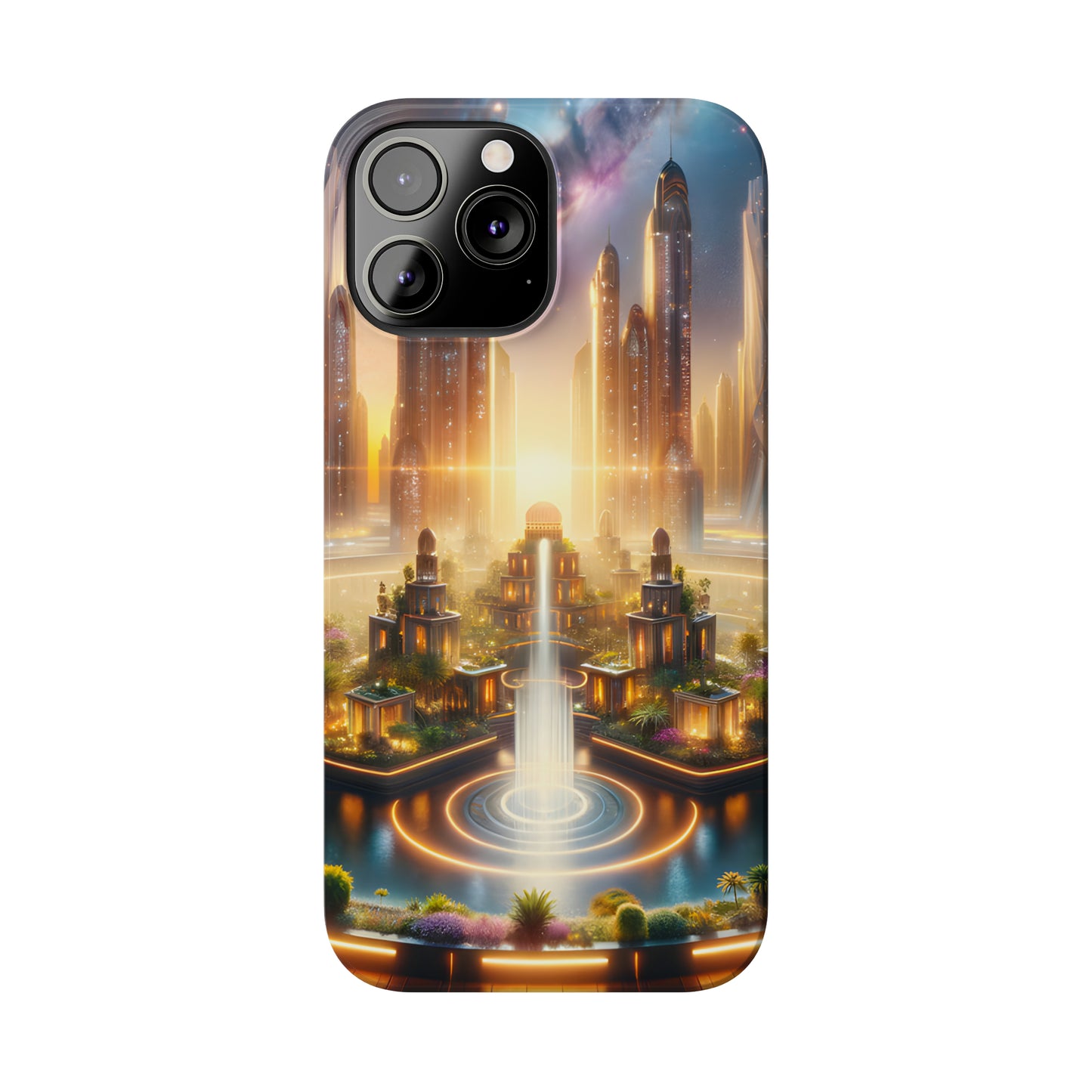 Nebula Gardens-Slim Phone Cases