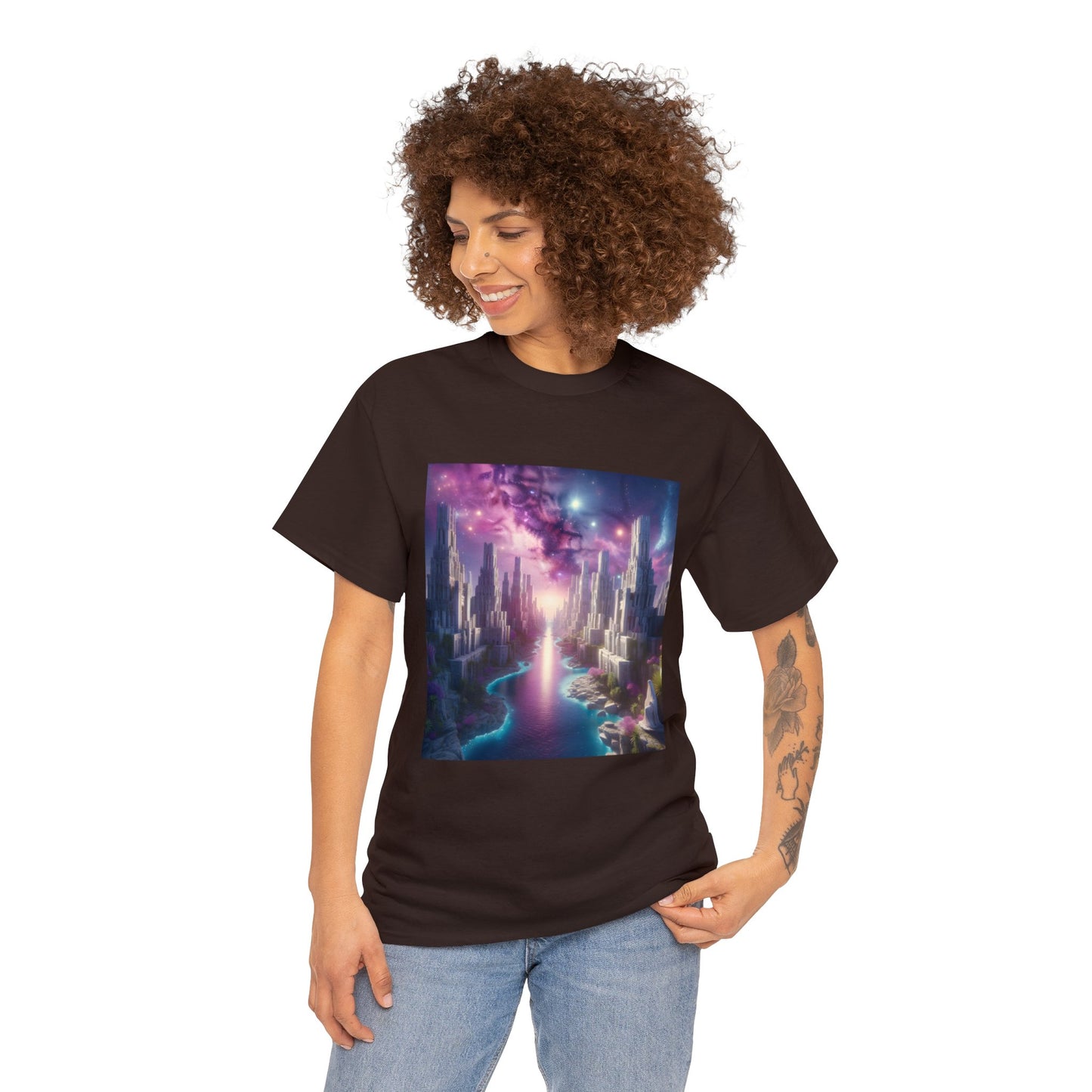 Marble Dreams-Unisex Heavy Cotton Tee