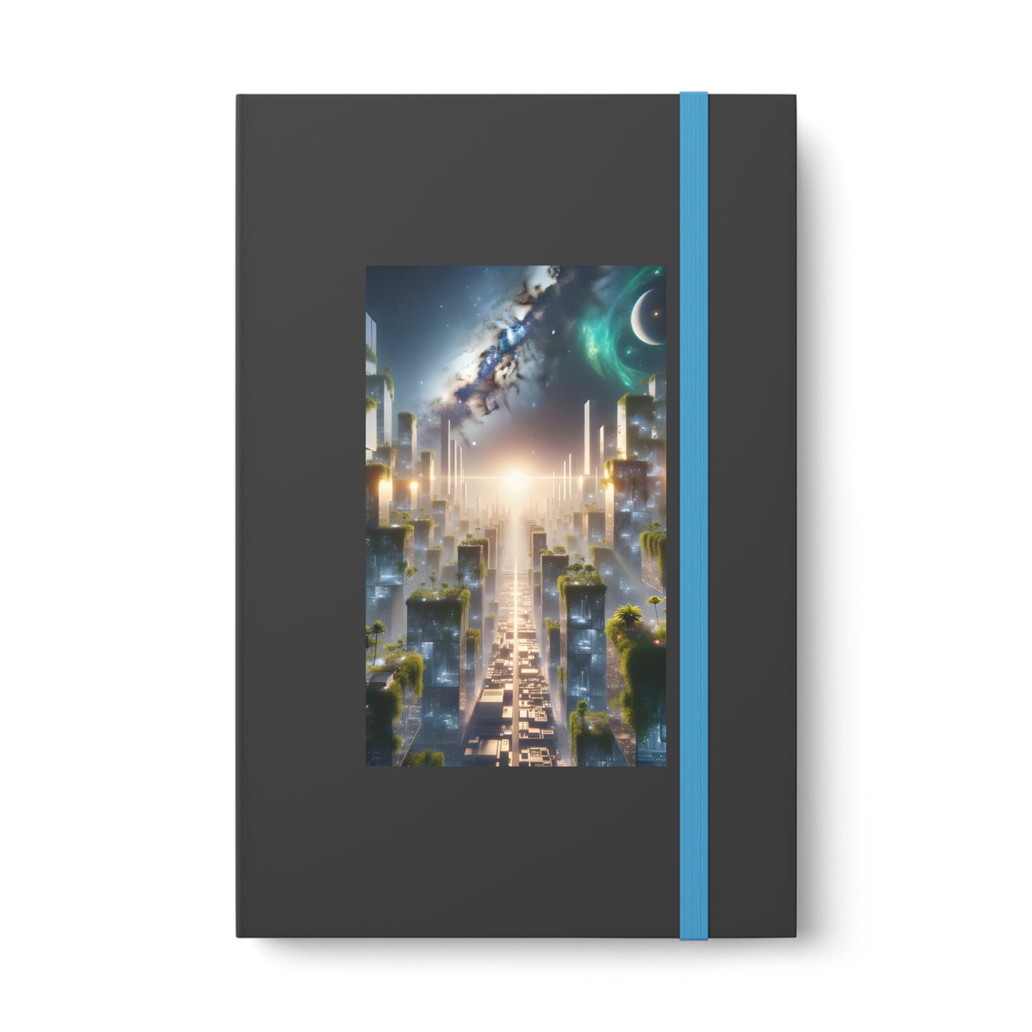 Astral Visions-Color Contrast Notebook - Ruled