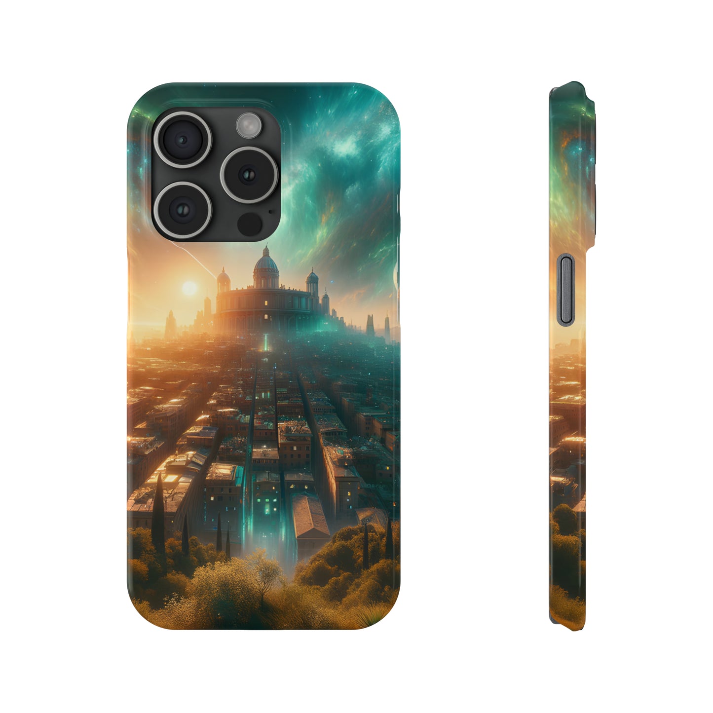 Titanium Dreams-Slim Phone Cases