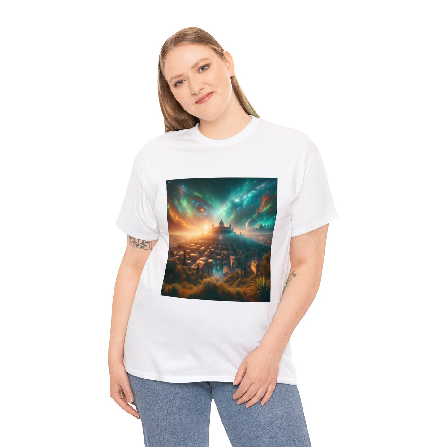 Titanium Dreams-Unisex Heavy Cotton Tee