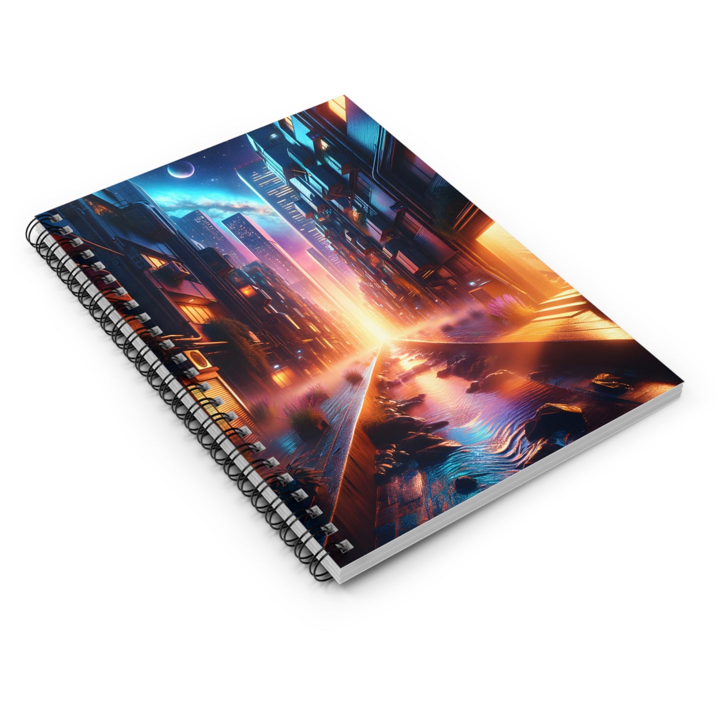 Tokyoglow Visionary-Spiral Notebook - Ruled Line