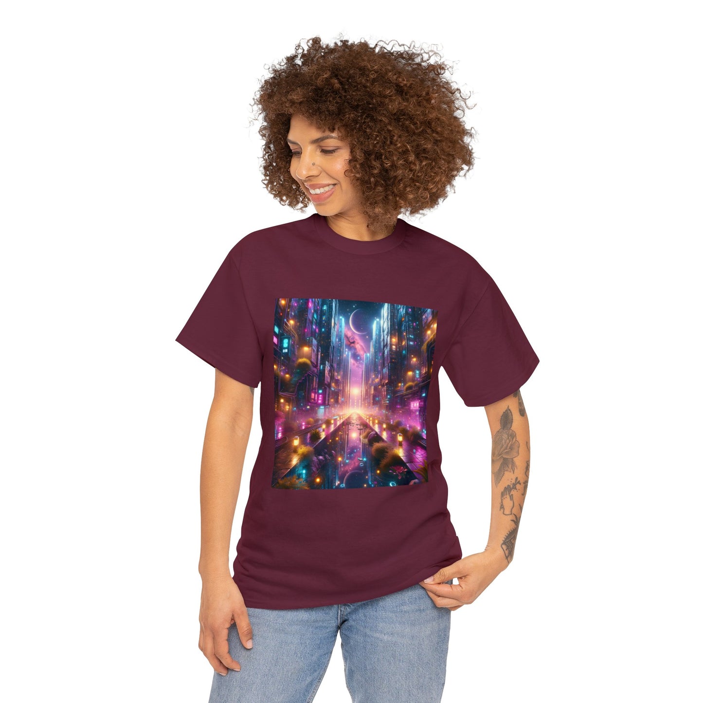 CrystalScape-Unisex Heavy Cotton Tee