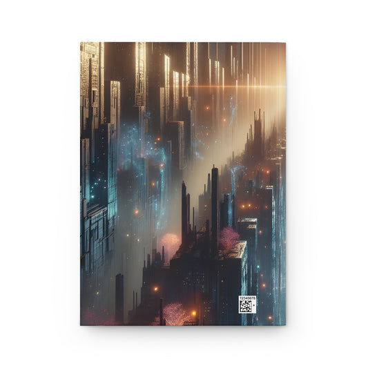 MysticScape or KaleidoSpires-Hardcover Journal Matte