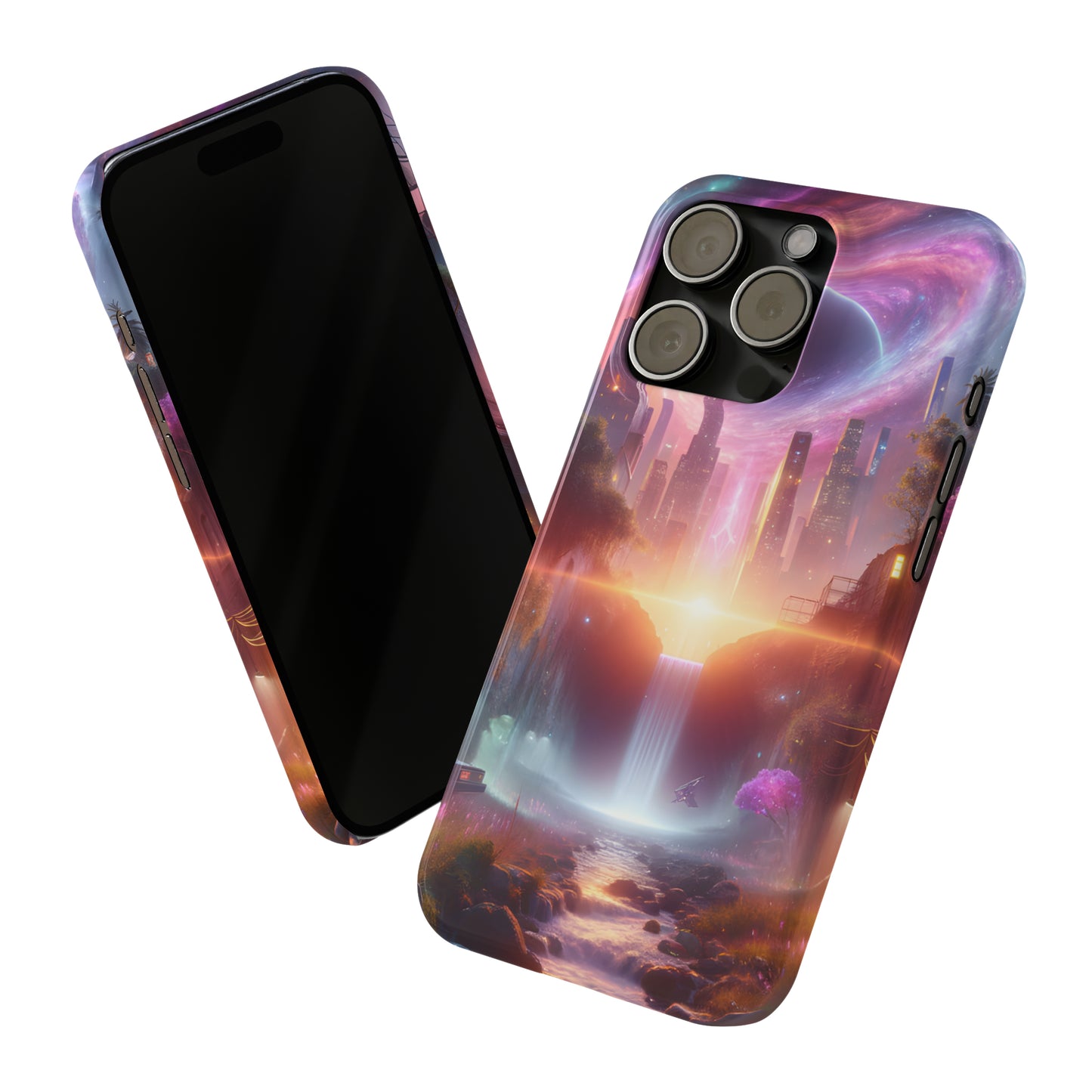 Luminaria Realm-Slim Phone Cases